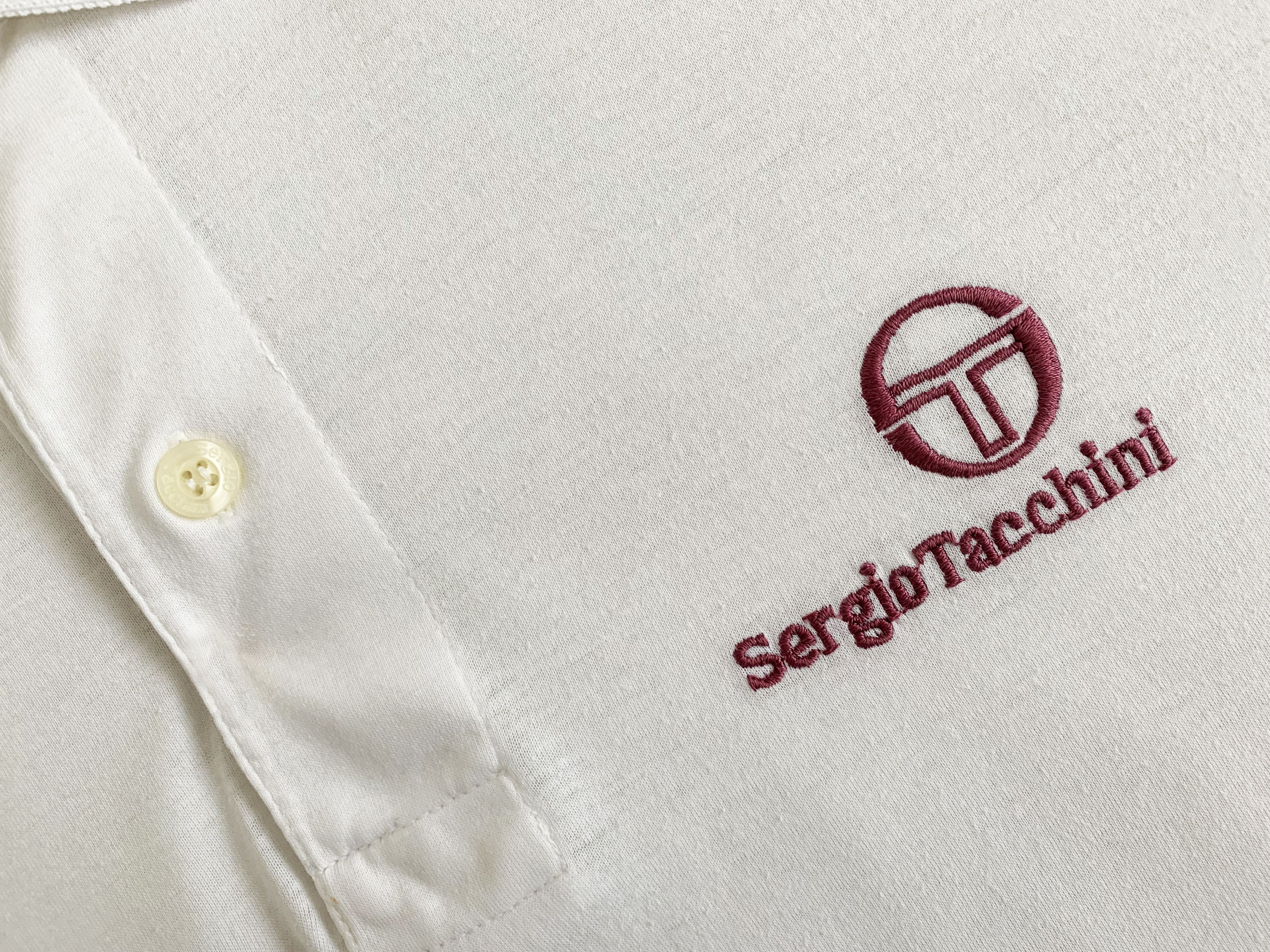 Sergio Tacchini Vintage 80s 90s SERGIO TACCHINI Polo Shirt Tennis Italy M Size US M / EU 48-50 / 2 - 5 Thumbnail
