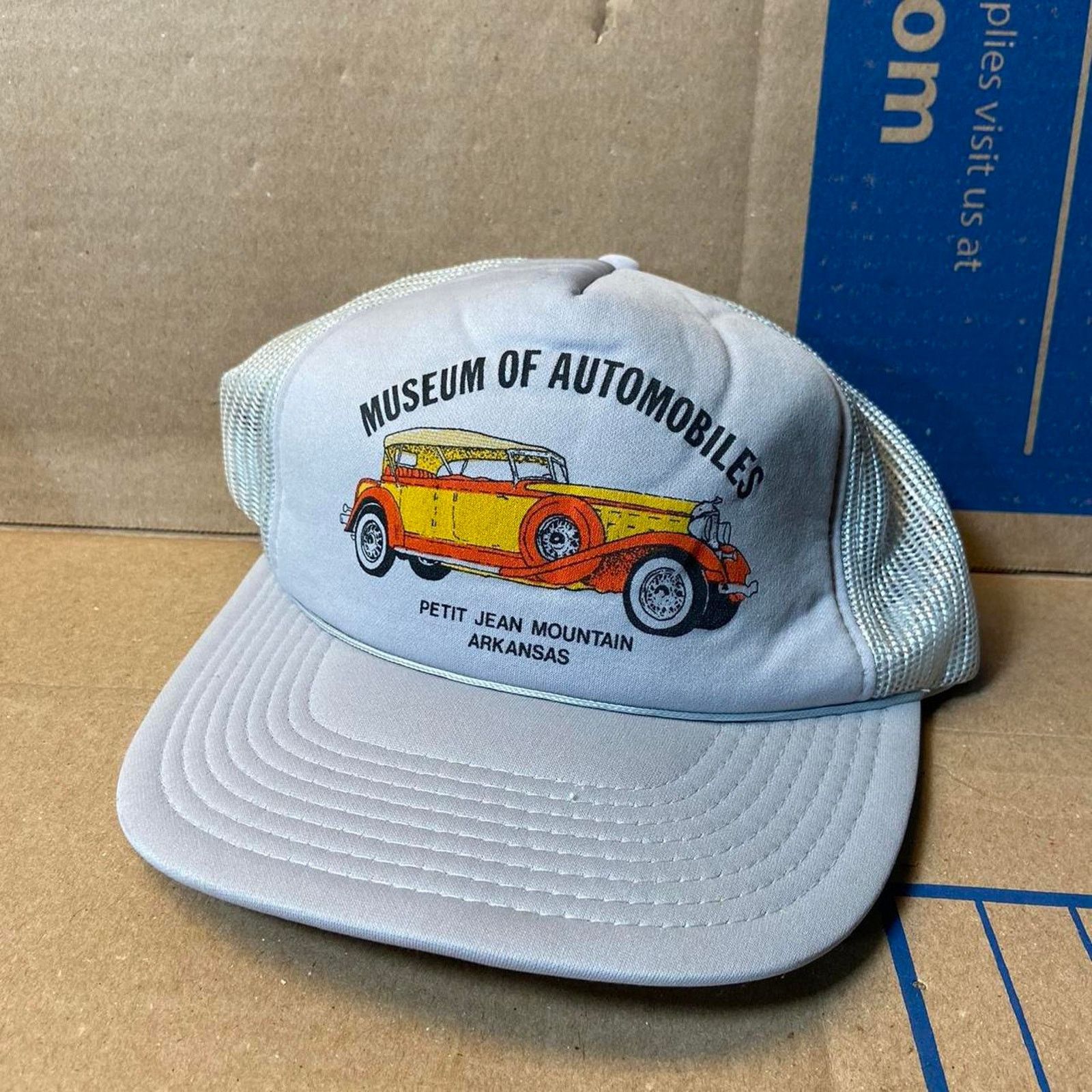 Starter Museum of automobiles trucker hat Size ONE SIZE - 2 Thumbnail