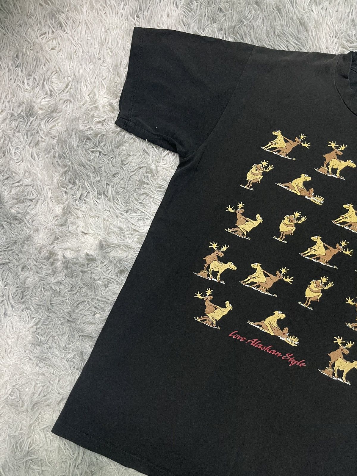 Vintage 2000s ALASKA PORN ALL SKILL SHIRT RARE Size US L / EU 52-54 / 3 - 3 Thumbnail