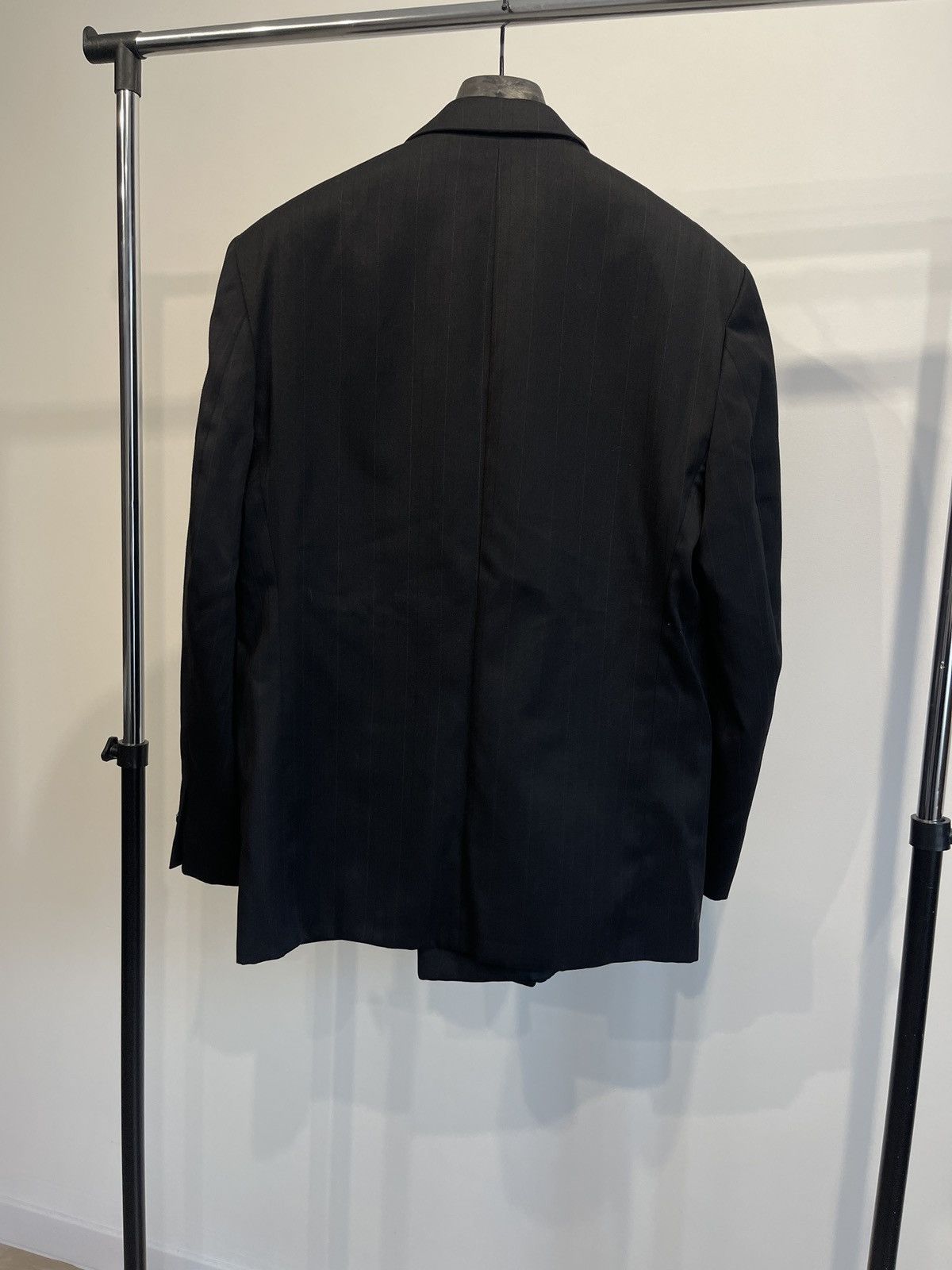 Vintage Vintage HORNE BROTHERS black double-breasted blazer classic Size 40S - 4 Thumbnail