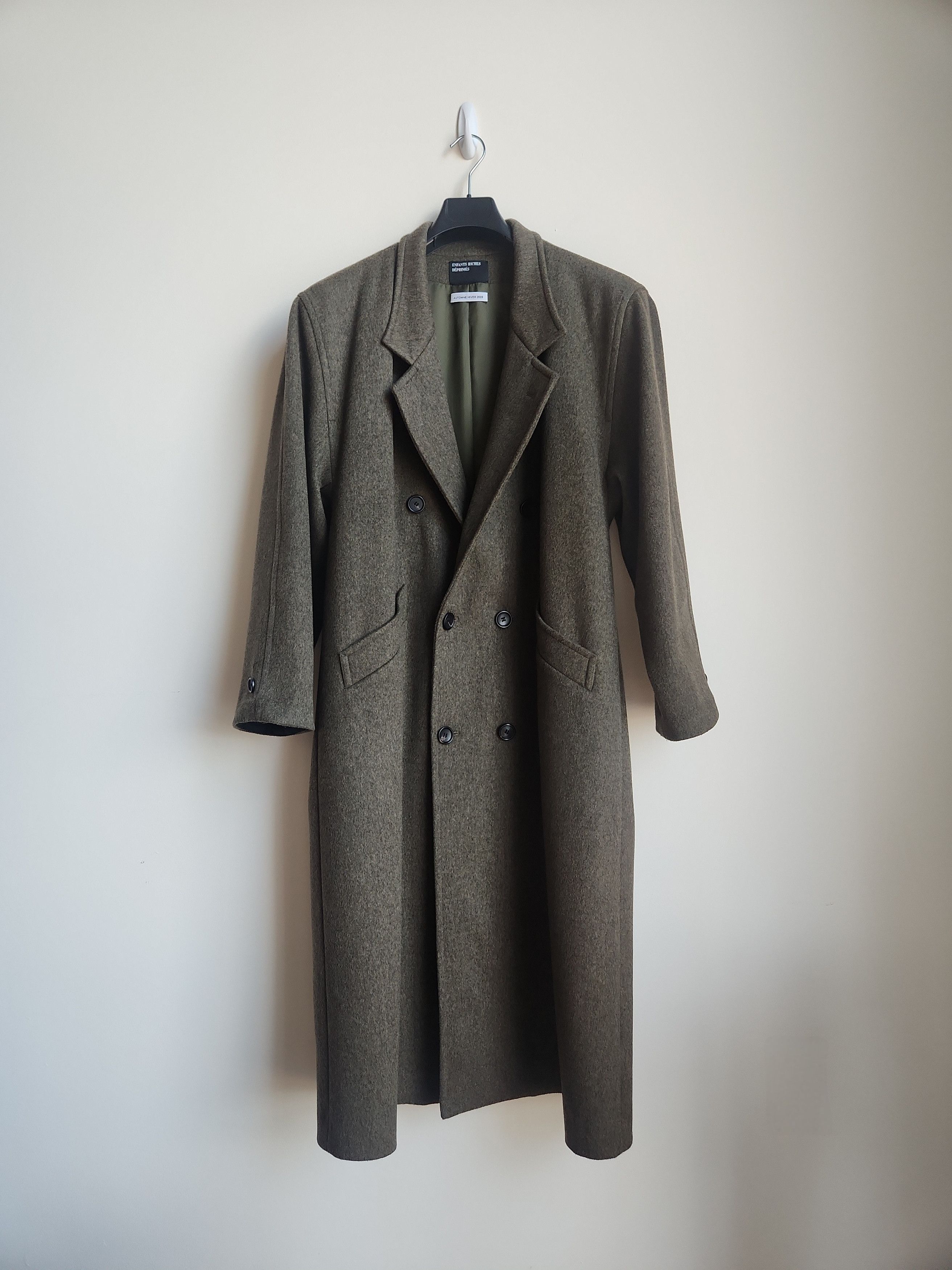 Enfants Riches Deprimes 1/1 ERD FW23 OVERCOAT Size US M / EU 48-50 / 2 - 1 Thumbnail