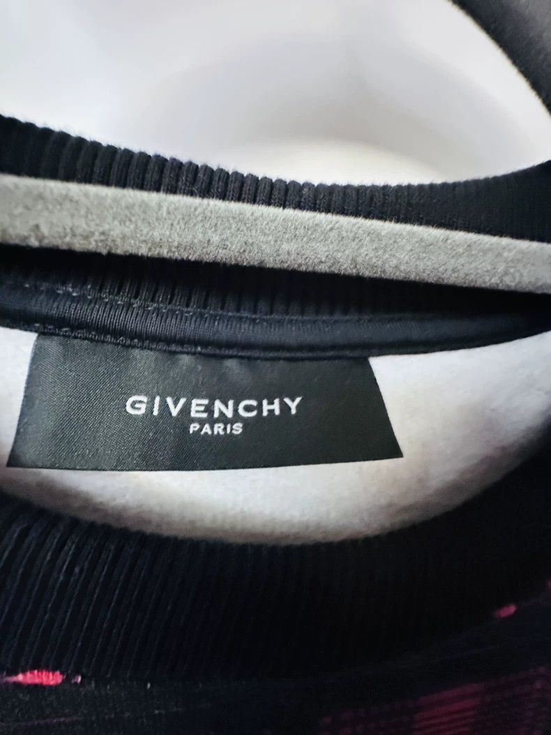 Givenchy Givenchy Red checkered Doberman sweater, XS size Size US XS / EU 42 / 0 - 3 Thumbnail