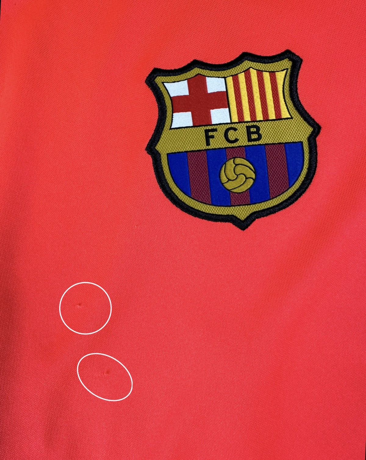 Nike Nike Barcelona FC 2016/17 Training Soccer Football Jersey Size US M / EU 48-50 / 2 - 6 Thumbnail