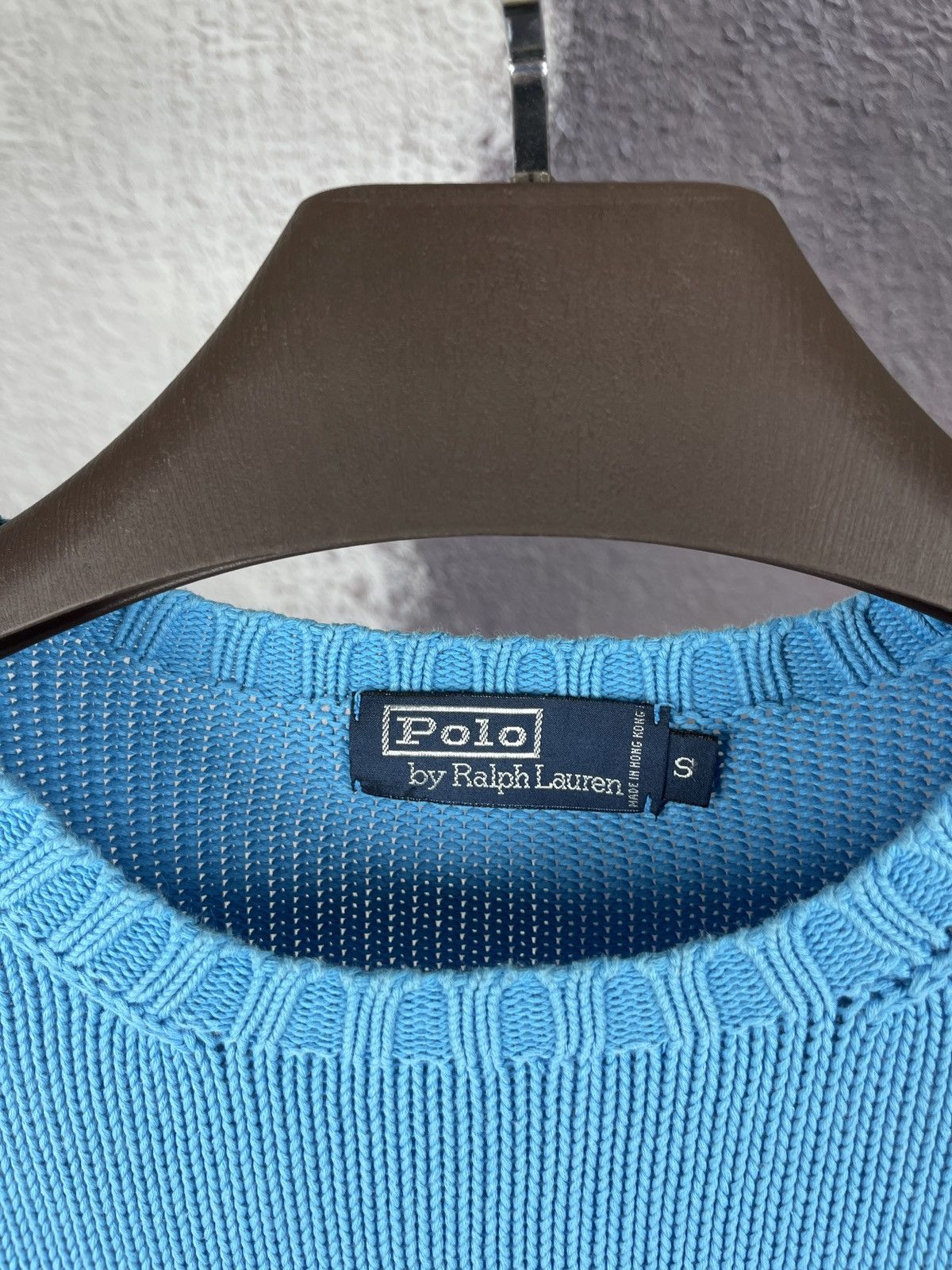 Polo Ralph Lauren Polo Ralph Lauren vintage blue yellow logo knitted sweater Size US S / EU 44-46 / 1 - 8 Thumbnail