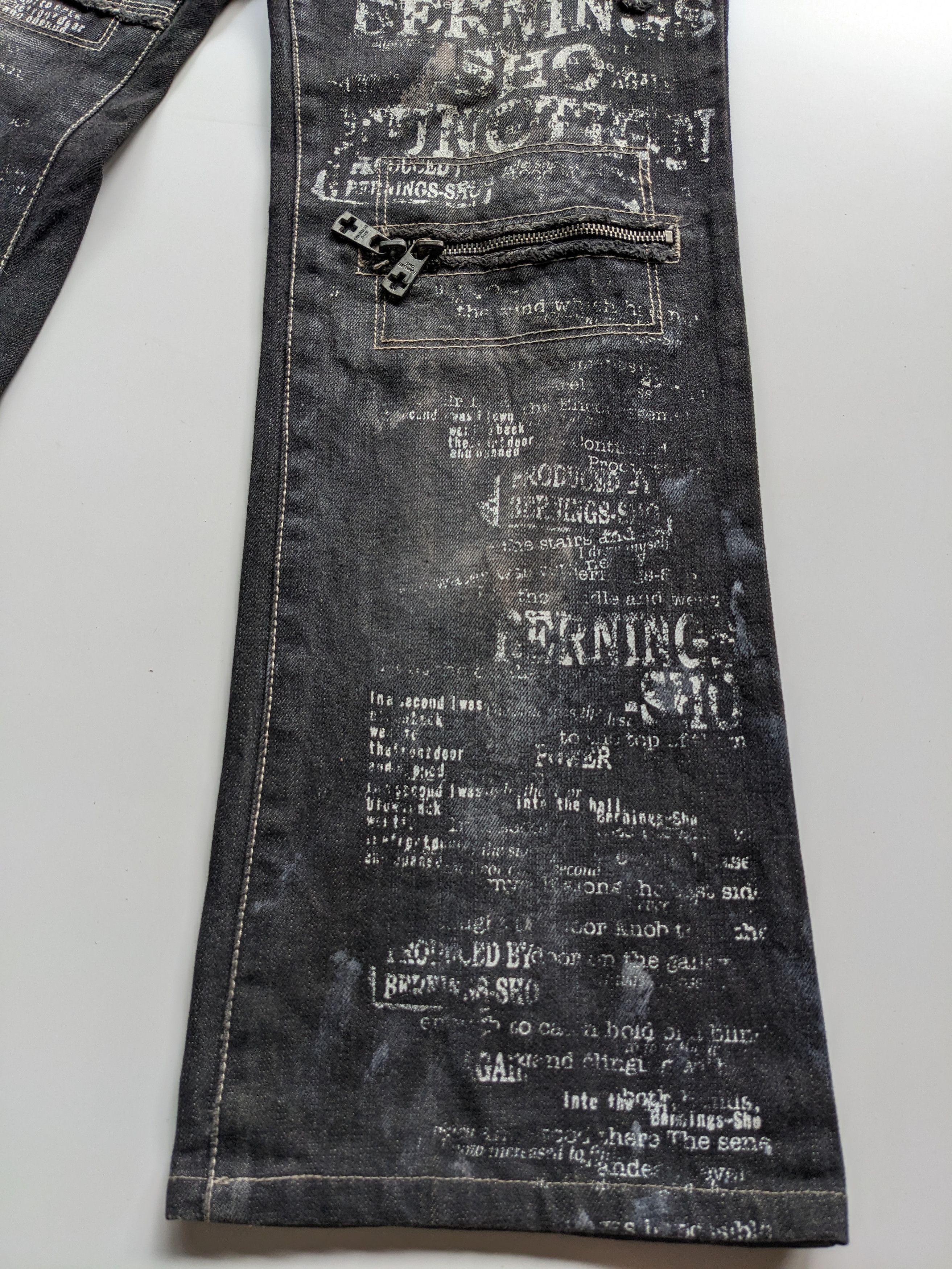 Hysteric Glamour × If Six Was Nine × Seditionaries Berning Sho OVP printed like Hysteric Glamour Size US 29 - 8 Thumbnail