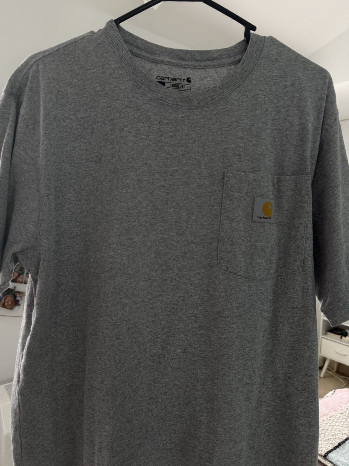 Carhartt Carhartt Pocket Tee - Grey Size US M / EU 48-50 / 2 - 1 Thumbnail