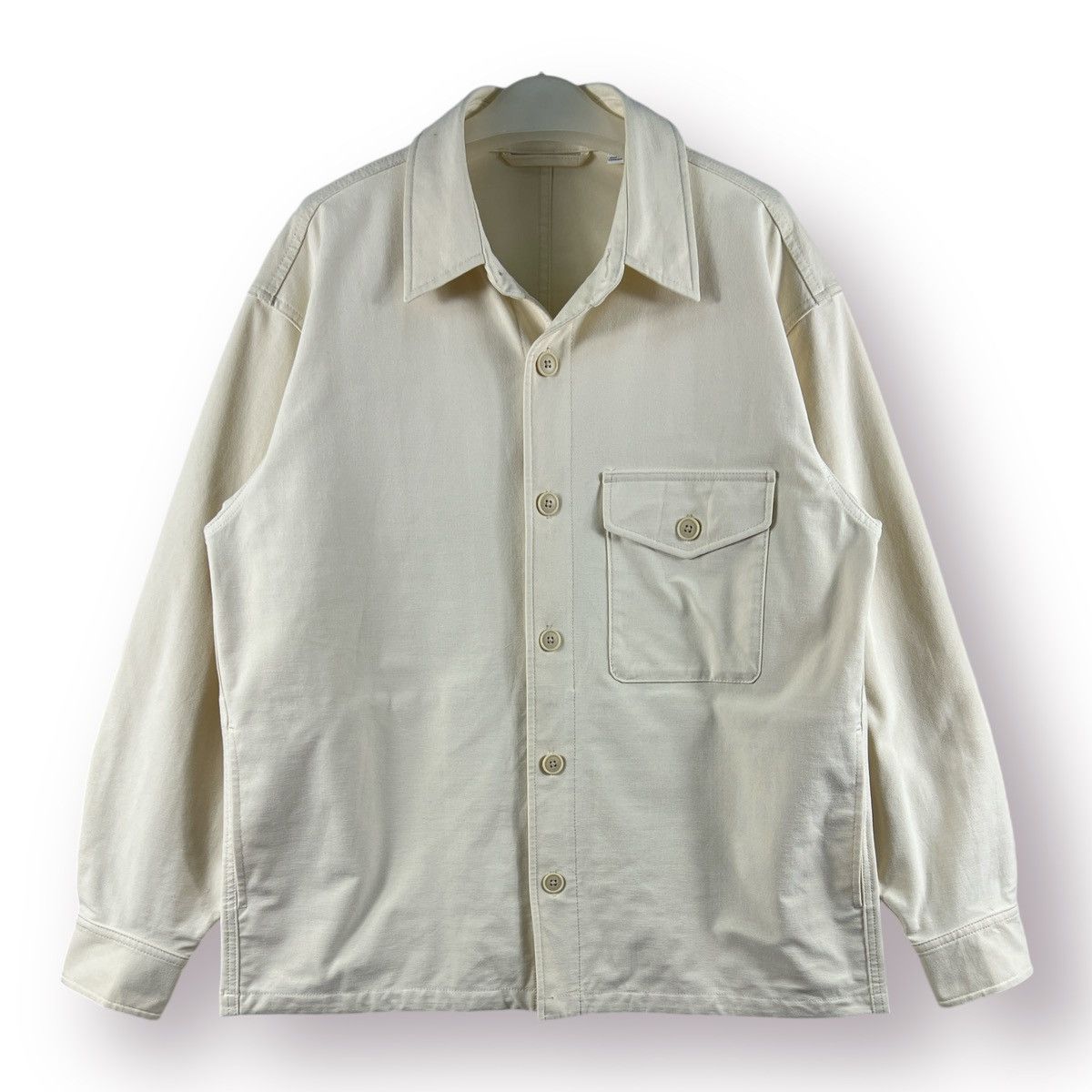 GU × Japanese Brand × Uniqlo 🔥 UNIQLO COTTON CANVAS LIGHT JACKET - M Size US M / EU 48-50 / 2 - 1 Thumbnail