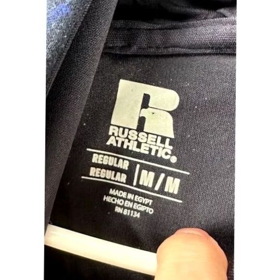 Russell Athletic Russell Athletic Hoodie Mens Medium Blue Graphic Sweatshirt Pullover NEW Size US M / EU 48-50 / 2 - 5 Thumbnail