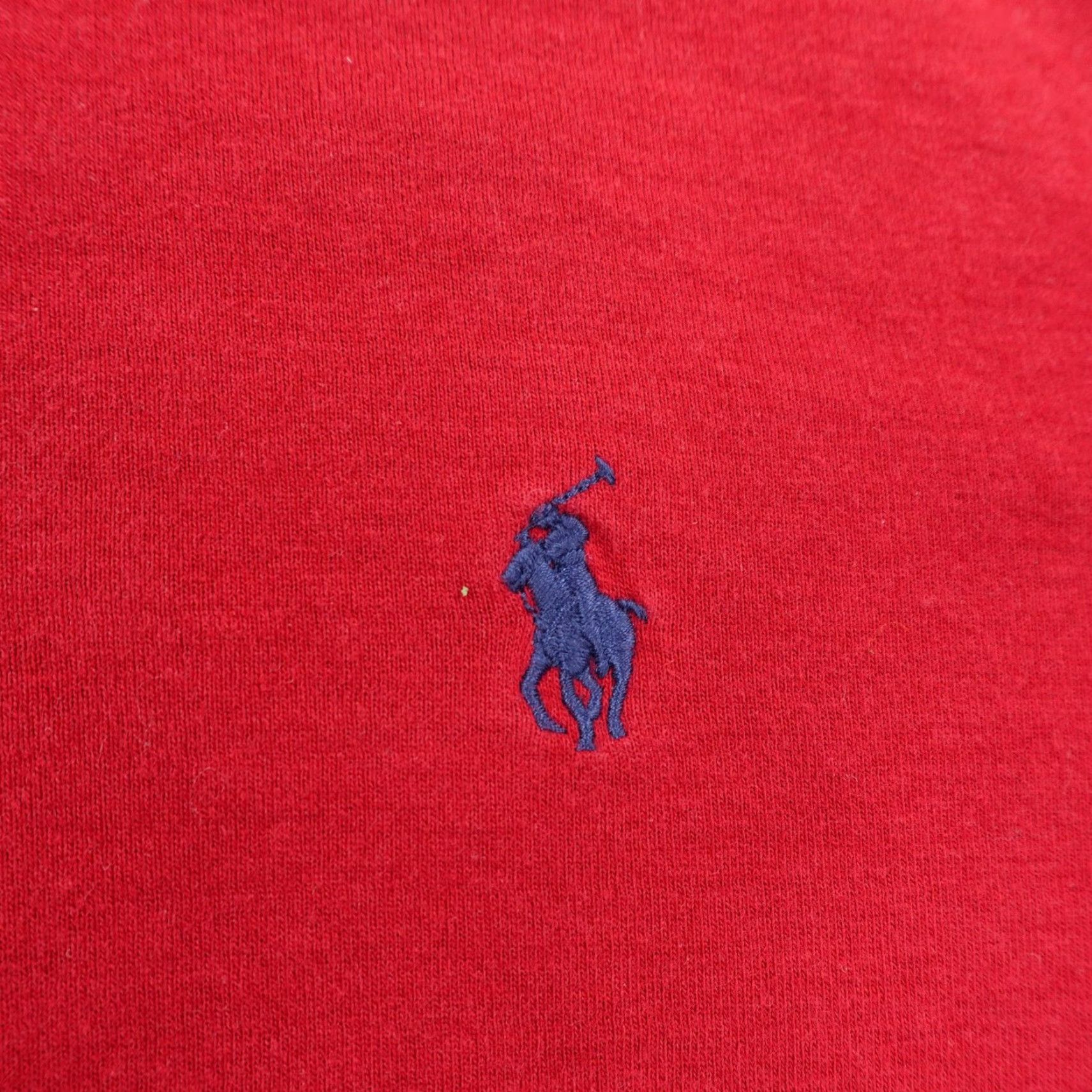 Polo Ralph Lauren Polo Ralph Lauren Sweater Mens Small Red 1/4 Zip Performance Pullover Blue Pony Size US S / EU 44-46 / 1 - 3 Thumbnail