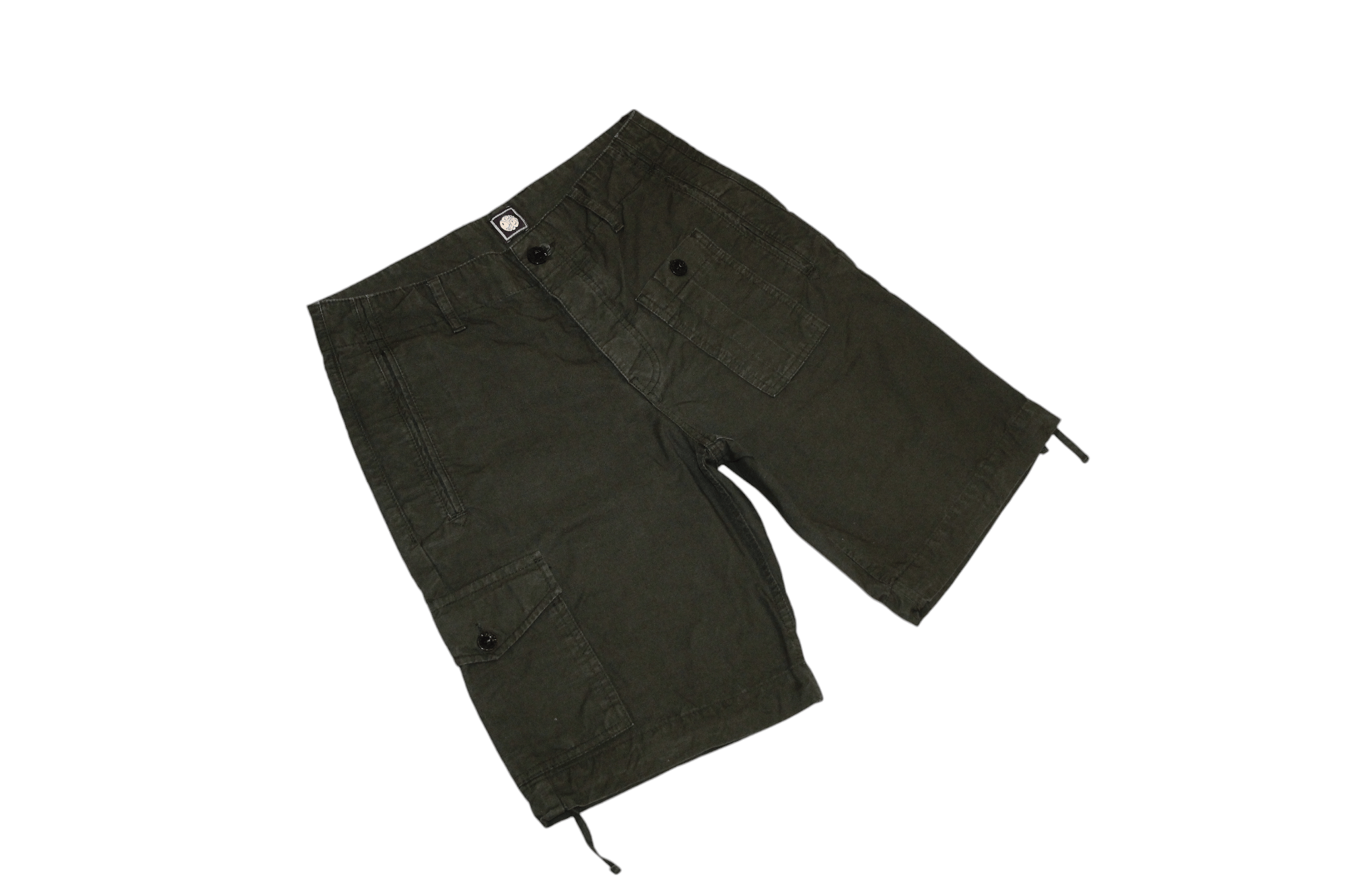 Pretty Green Pretty Green Utility Military Canvas Cargo Work Shorts Size US 29 - 8 Thumbnail