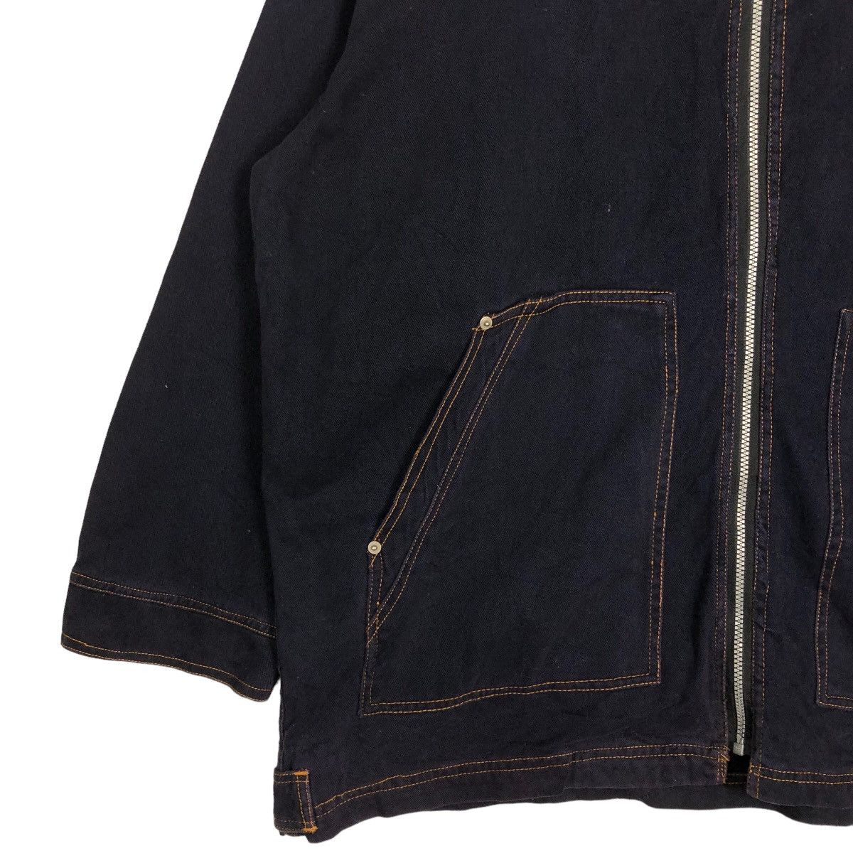 Hysteric Glamour 🔥Oversized Jacket Chore Homme Bold Japan Big Logo Size US L / EU 52-54 / 3 - 4 Thumbnail