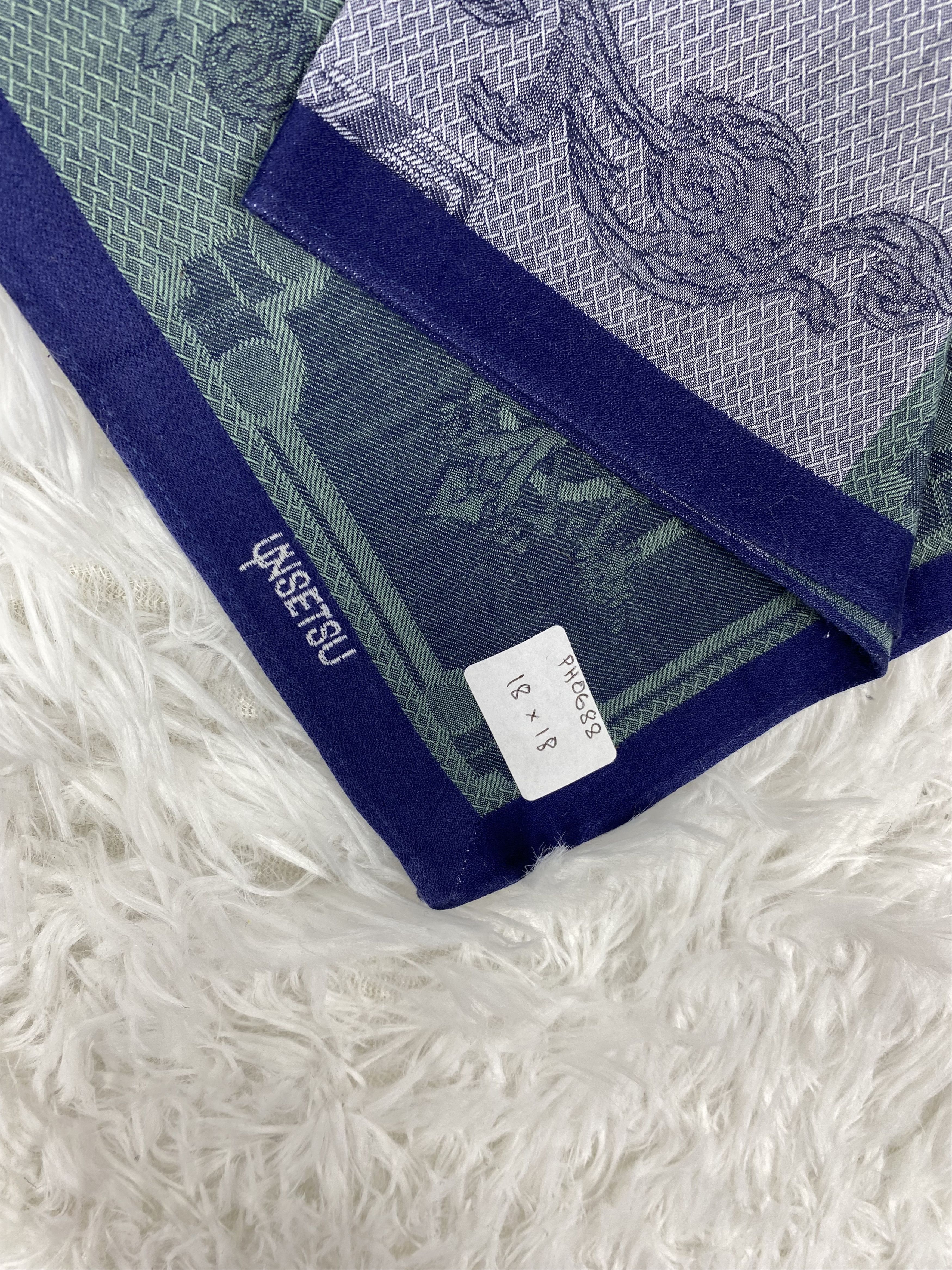 Vintage Vintage Unsetsu Handkerchief Neckerchief PH0688 Size ONE SIZE - 2 Thumbnail