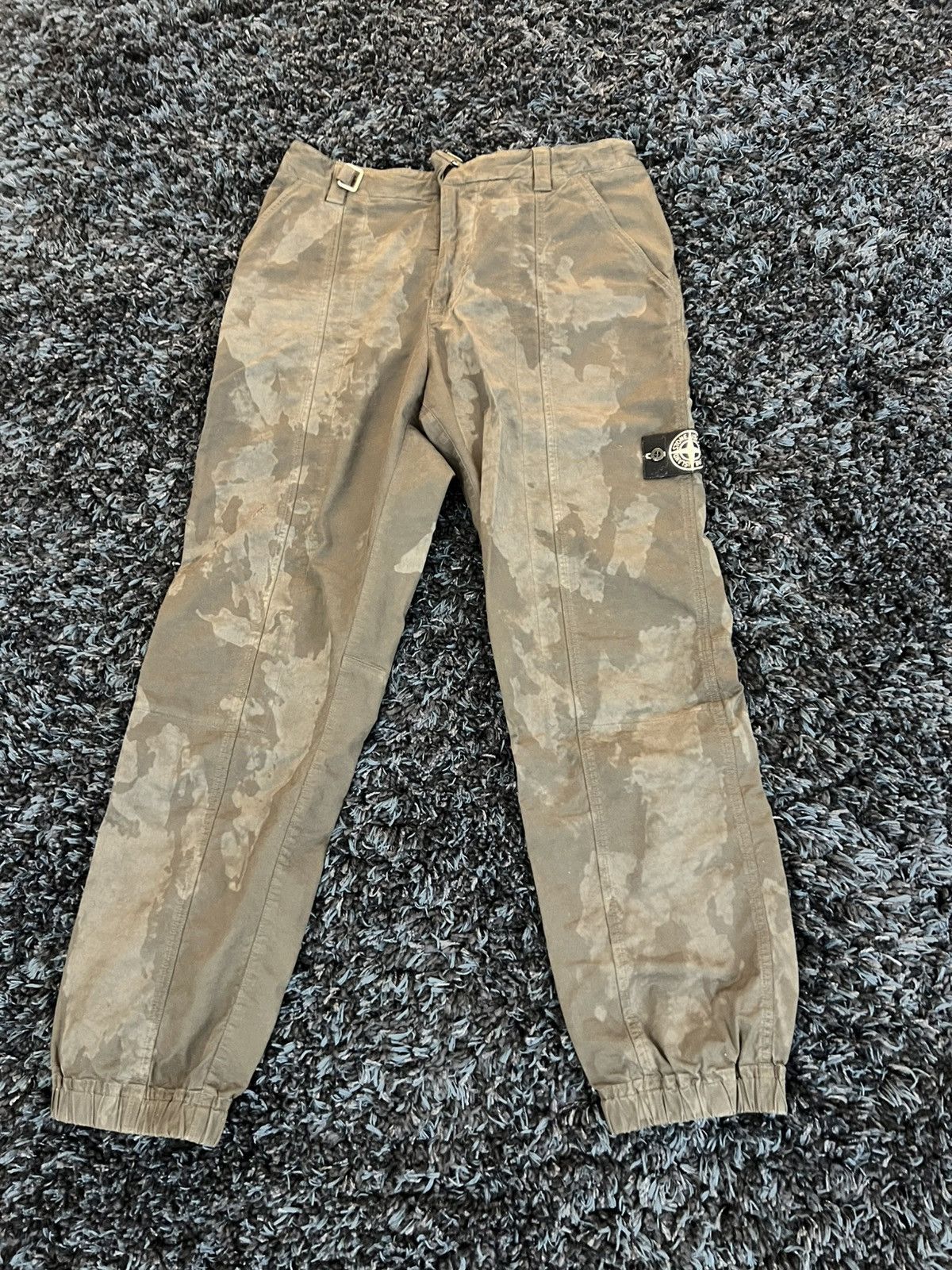 Stone Island Stone Island SUPIMA® STRETCH COTTON TWILL-TC LASER CAMO Size US 30 / EU 46 - 3 Thumbnail