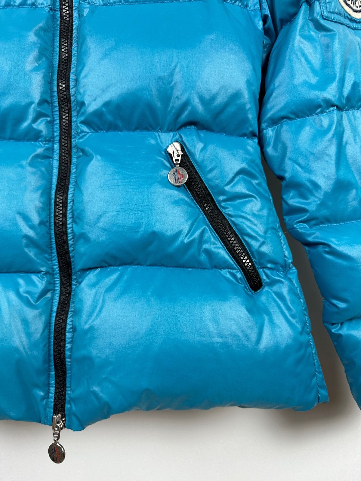 Moncler Moncler Badia Blue Hoodie Down Puffer Jacket Size M / US 6-8 / IT 42-44 - 10 Thumbnail