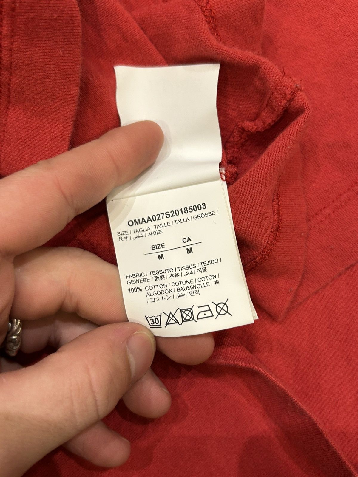 Off-White Off-White Airport Arrows Tee Size US M / EU 48-50 / 2 - 5 Thumbnail