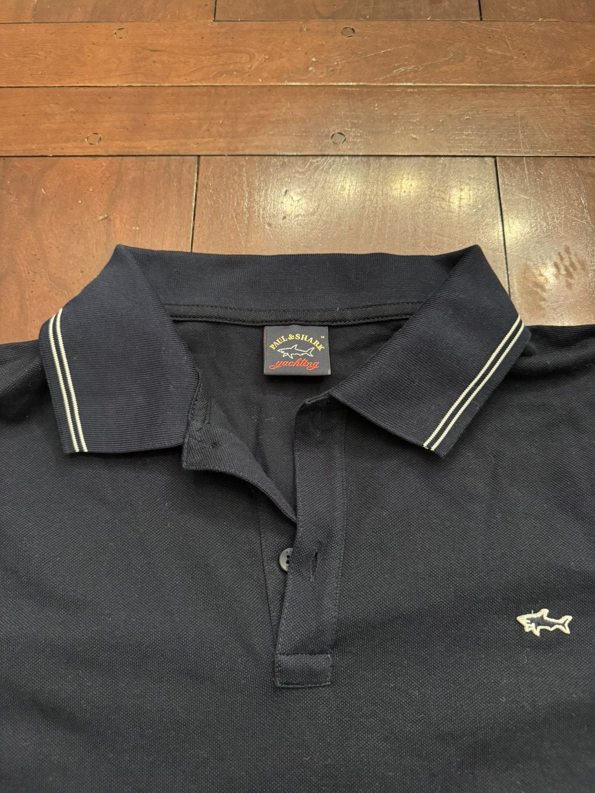 Paul & Shark Paul & Shark long sleeve navy polo Size US M / EU 48-50 / 2 - 3 Thumbnail