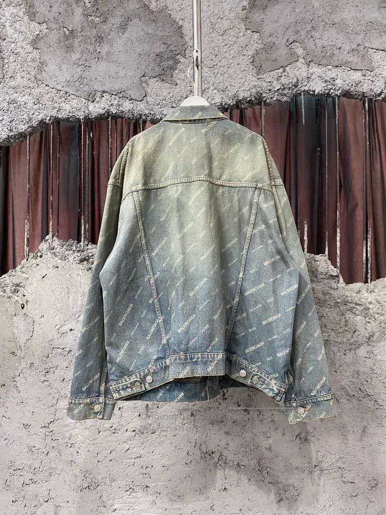 Balenciaga Balenciaga Denim Jacket Coat Size US XS / EU 42 / 0 - 2 Thumbnail