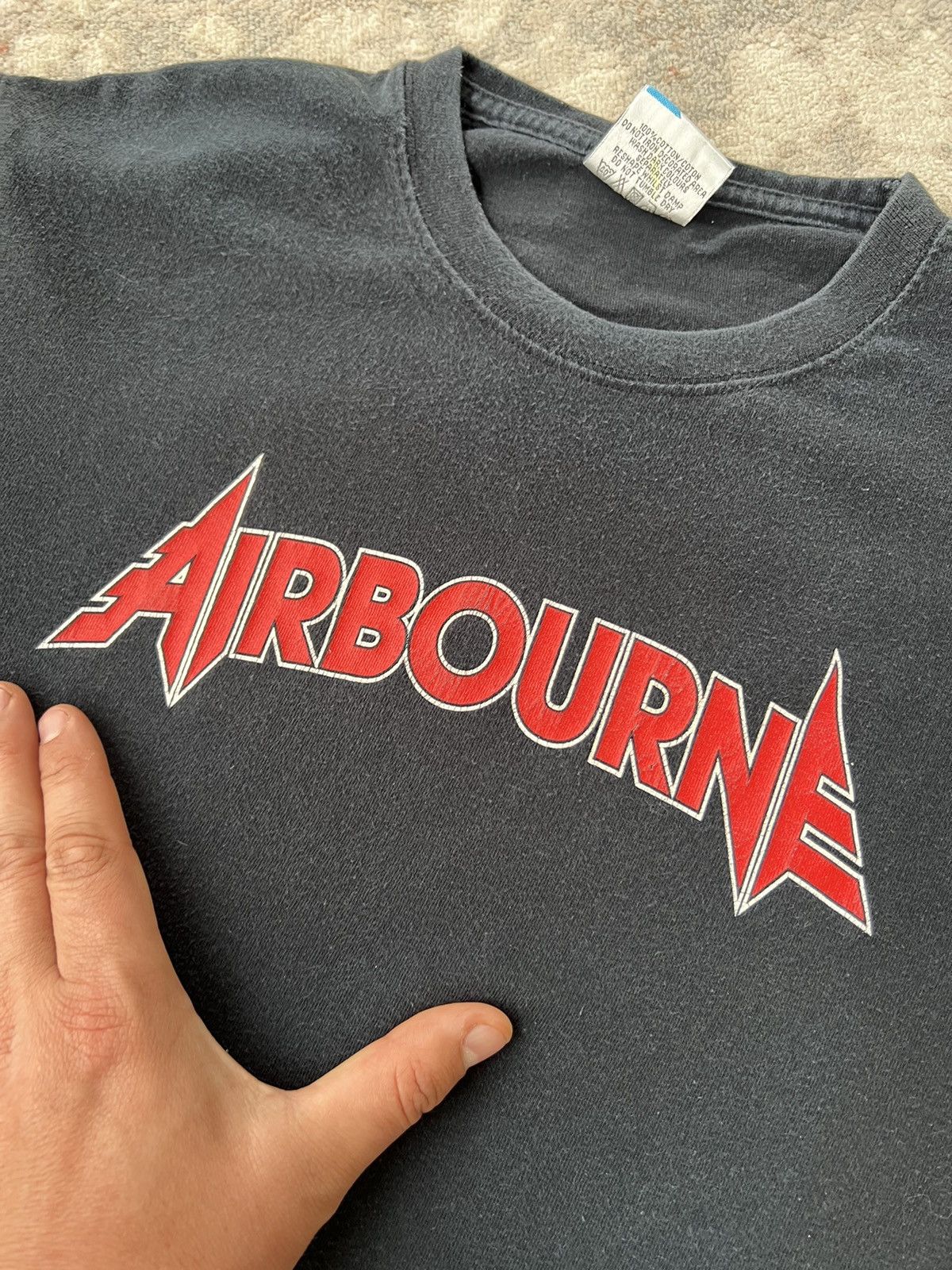 Japanese Brand Vintage Airbourne Tee Size US L / EU 52-54 / 3 - 2 Thumbnail