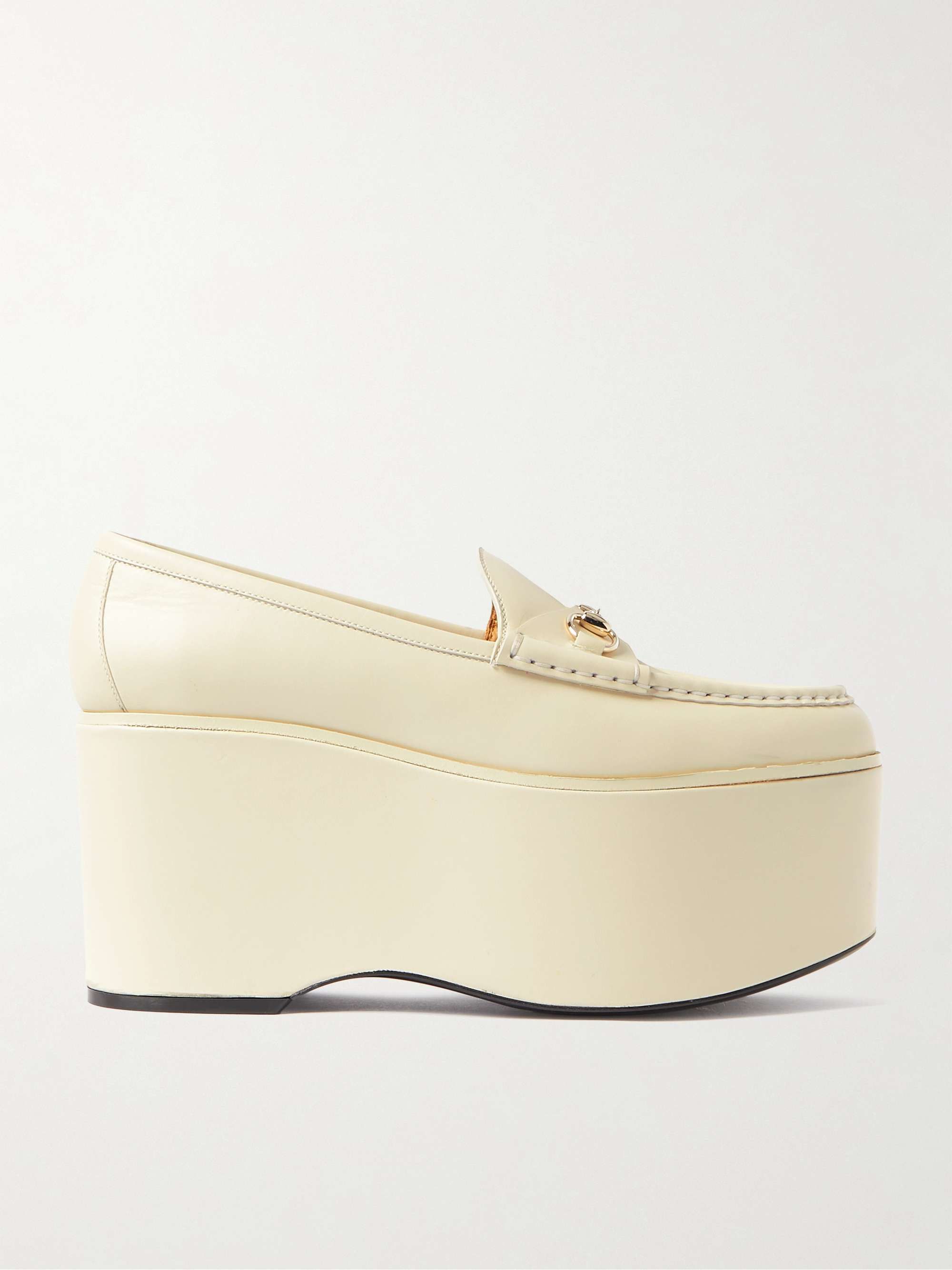 Gucci Horsebit Platform Loafers SIZE 39.5