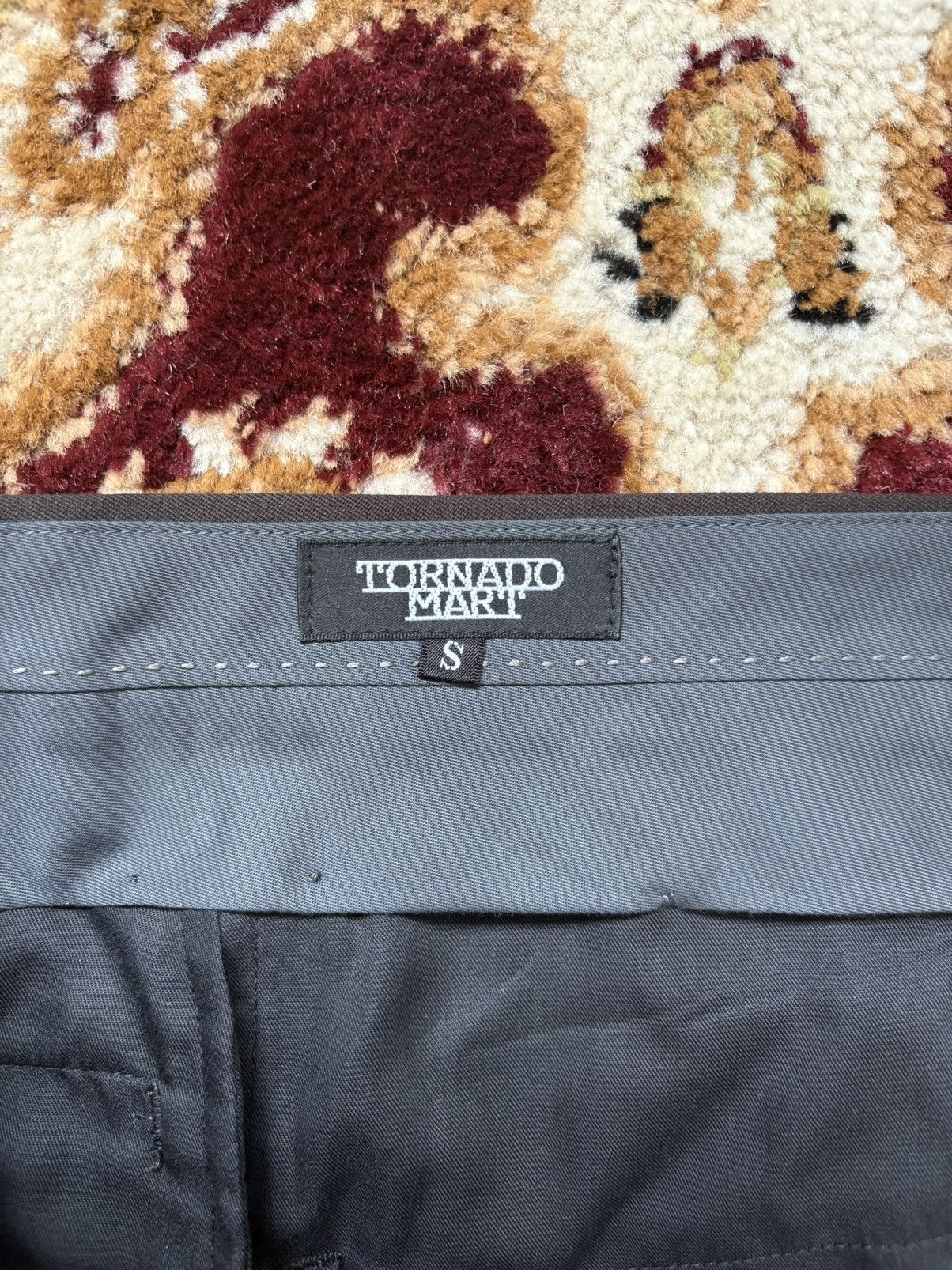 Tornado Mart Tornado Mart Flared Pinstripe Trousers Size US 28 / EU 44 - 5 Thumbnail