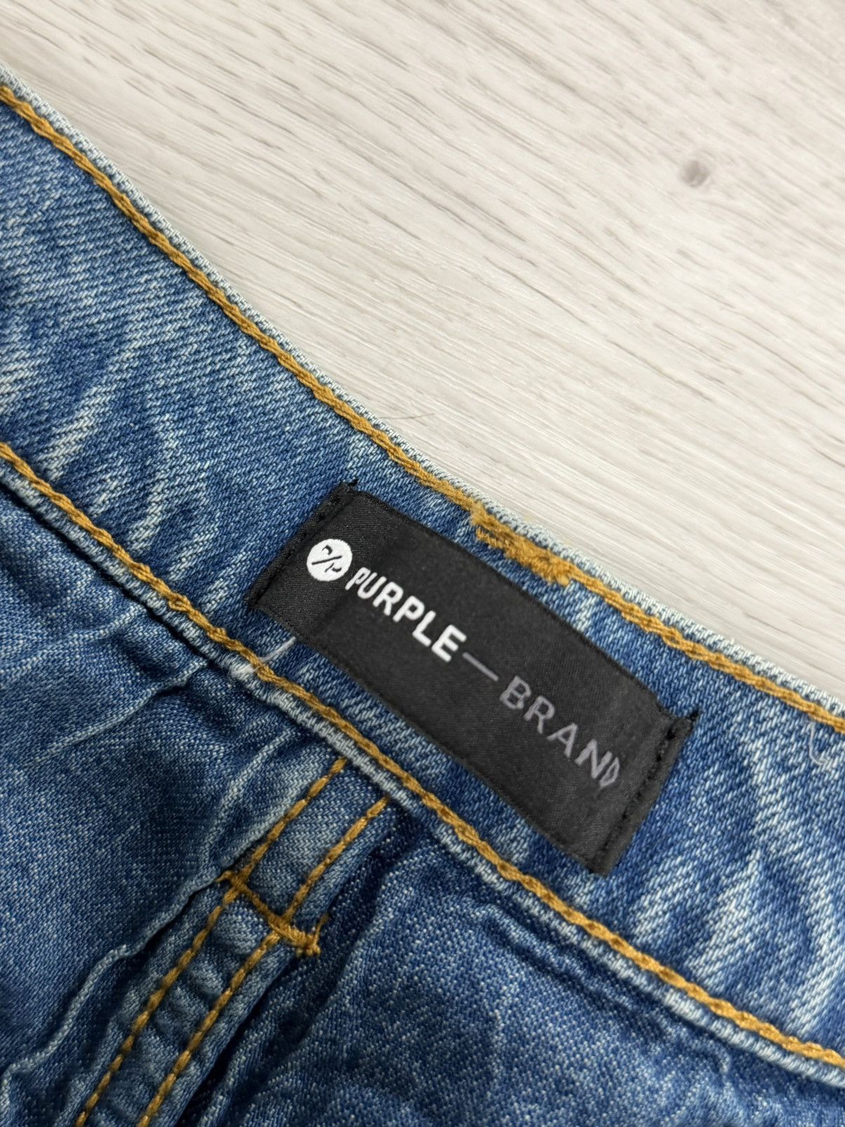 Purple Brand Purple Brand 90’s Worn Slim Jeans - Light Indigo Size US 32 / EU 48 - 3 Thumbnail