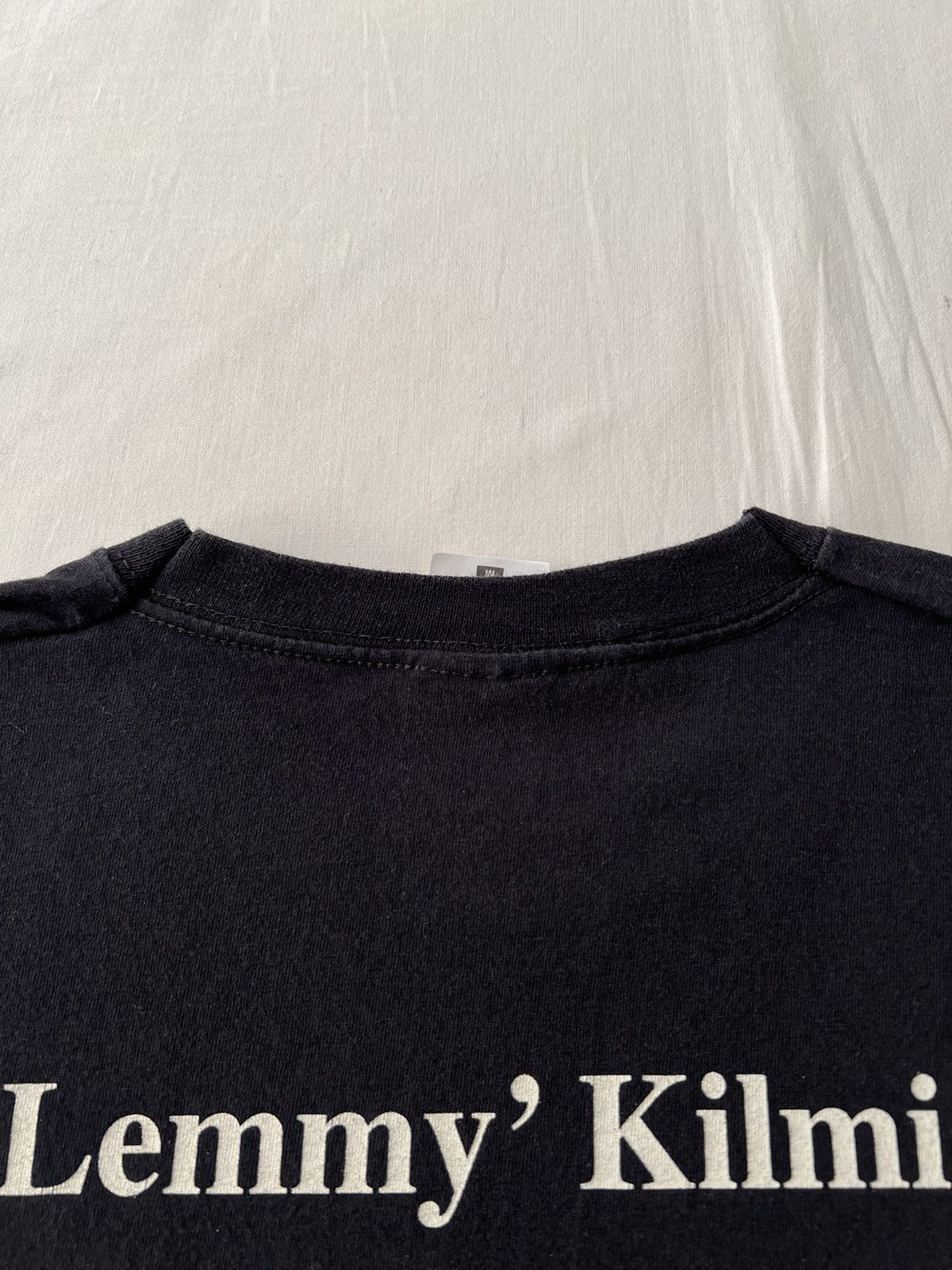 Band Tees Vintage 2016 Motorhead Lemmy Kilmister Band Black T-shirt Size US M / EU 48-50 / 2 - 15 Thumbnail