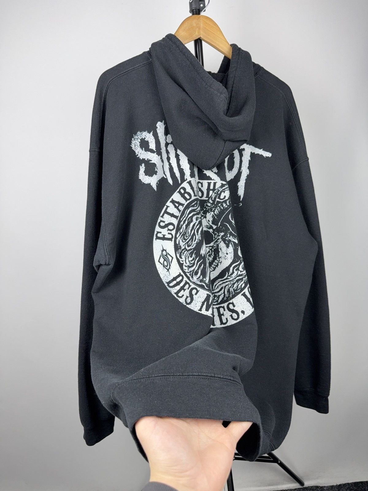 Slipknot 00s Slipknot Band Zip Hoodie Des Moines Iowa Graphic Metal Size US XXL / EU 58 / 5 - 15 Thumbnail