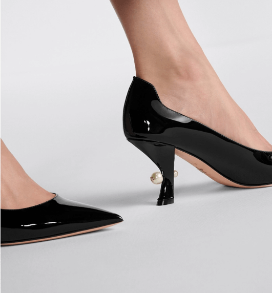 Dior o1w1db11225 KCV215 Tribales Pumps in Black Size US 7 / IT 37 - 8 Thumbnail