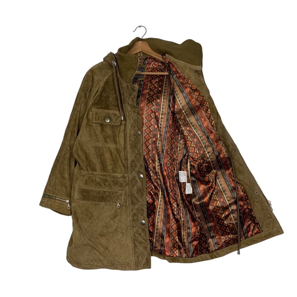 Japanese Brand Joe Cleopatra Hooded Long Jacket Size XL / US 12-14 / IT 48-50 - 10 Thumbnail