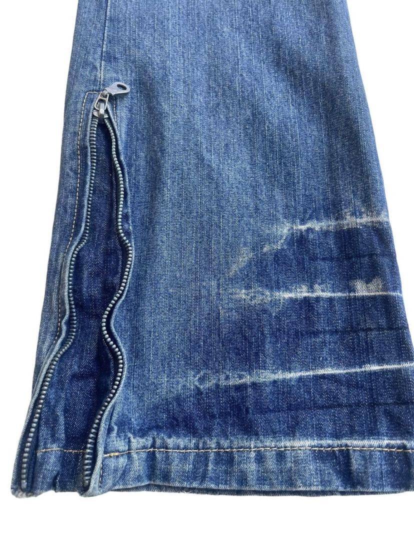 Japanese Brand × Vintage Vintage Bootcut Topism Parachute Bondage Denim Jeans Size US 32 / EU 48 - 5 Thumbnail