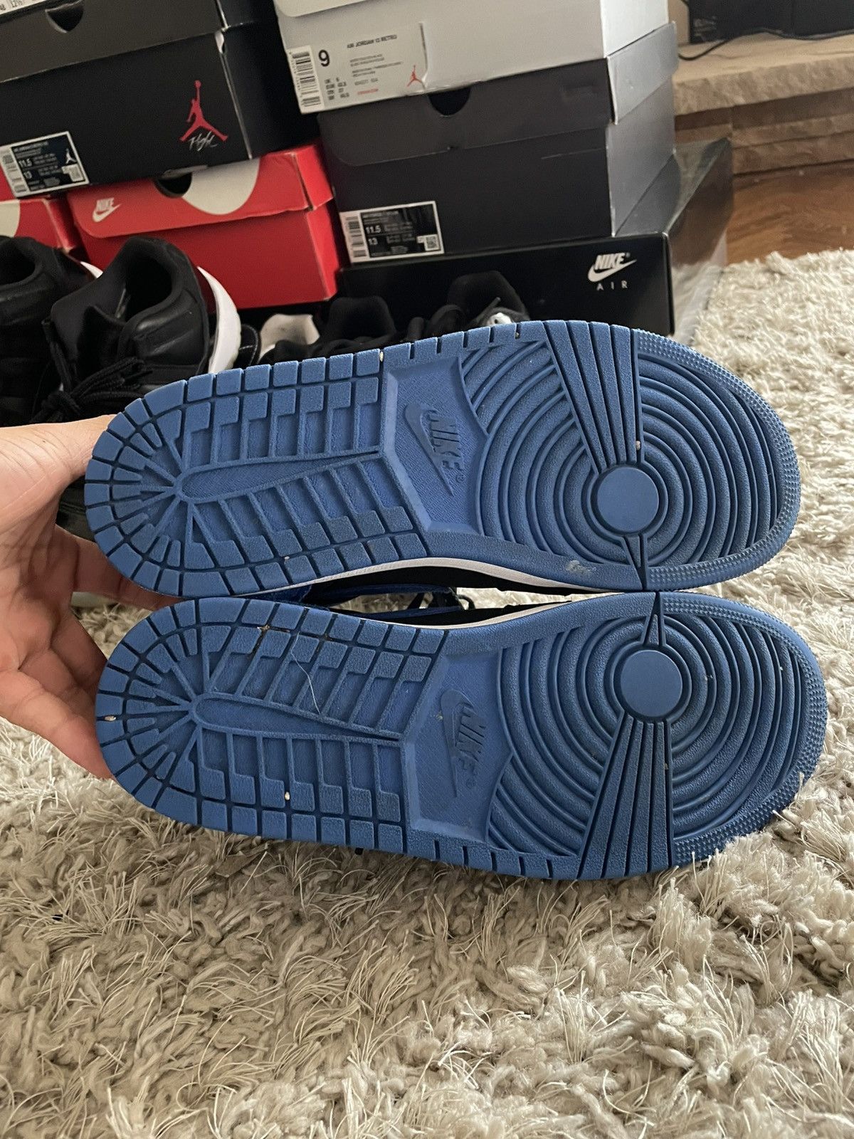 Jordan Brand Jordan 1 Royal Reimagined Size US 9 / EU 42 - 7 Thumbnail