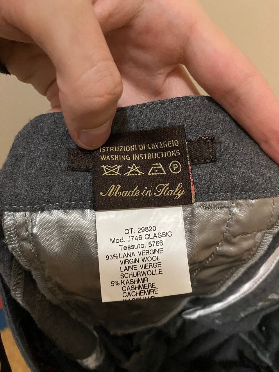Jacob Cohen Jacob Cohen Wool Blend Gray Style Pants Size 26 Size US 26 / EU 42 - 12 Thumbnail