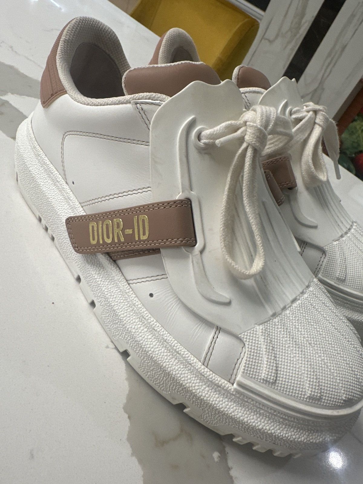 Dior DIOR ID WHITE SNEAKERS Size US 8.5 / IT 38.5 - 5 Thumbnail