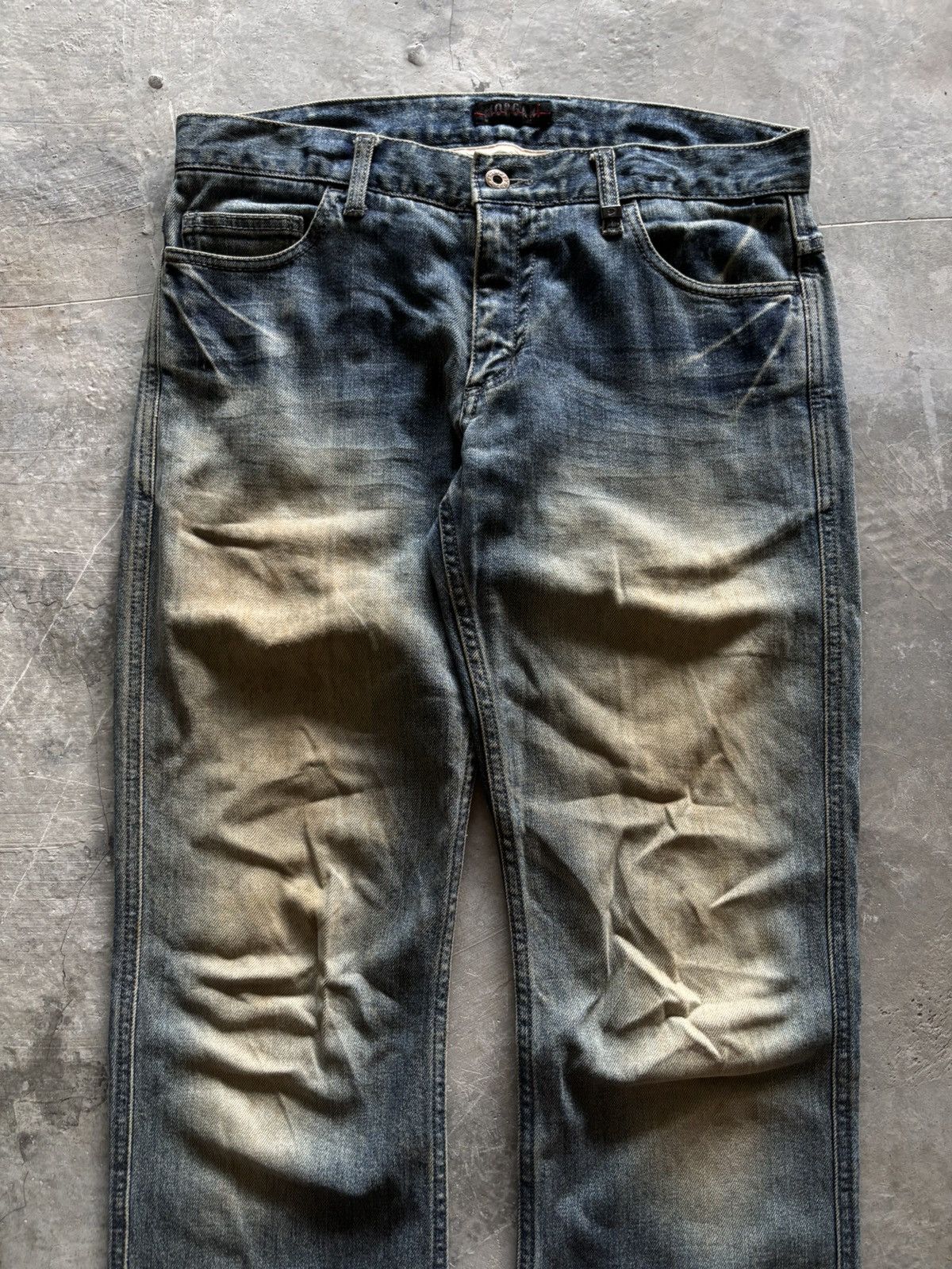 Morgan Homme MORGAN DE TOI HOMME flare mudmax rusty mud wash japanese Size US 32 / EU 48 - 2 Thumbnail