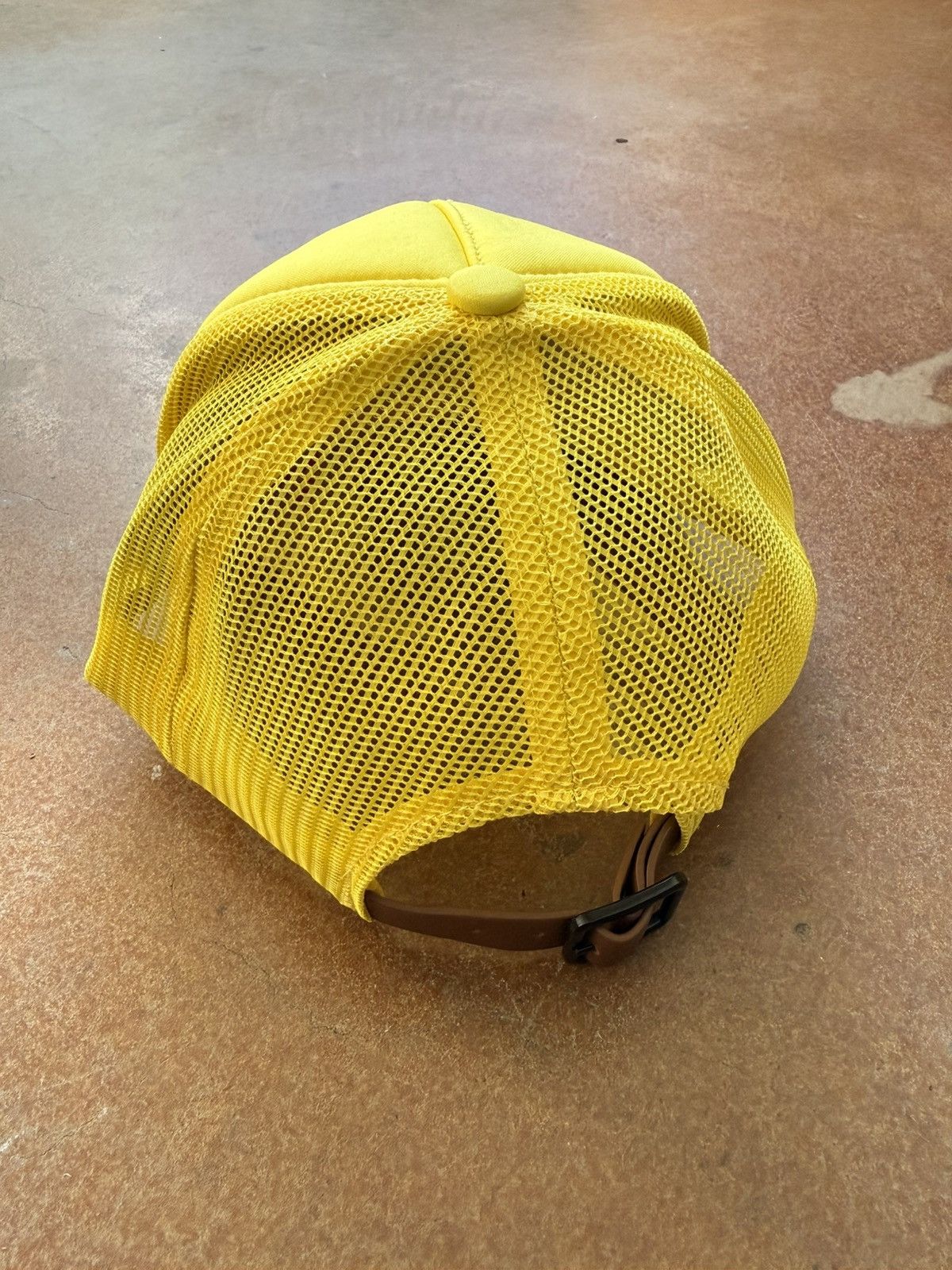 DENIM TEARS Denim Tears ADG Trucker Hat Yellow Size ONE SIZE - 3 Thumbnail