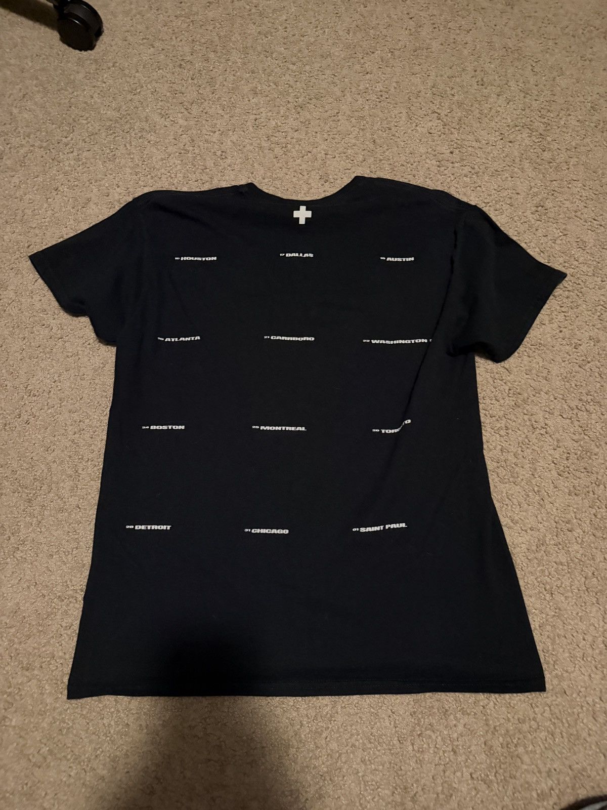 Drain Gang × Haunted Mound 2hollis 2> Concert T-shirt Size US M / EU 48-50 / 2 - 3 Thumbnail