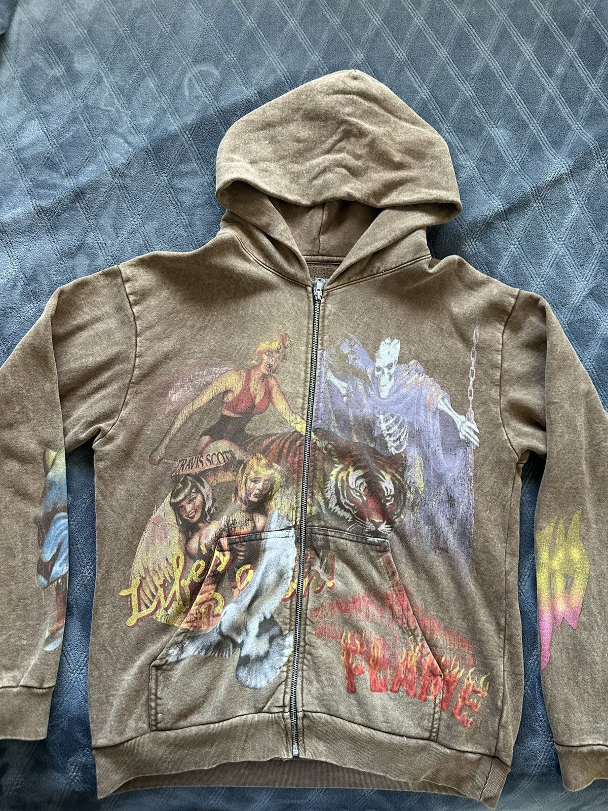 Travis Scott Travis Scott Utopia Tour Zipup | Grailed