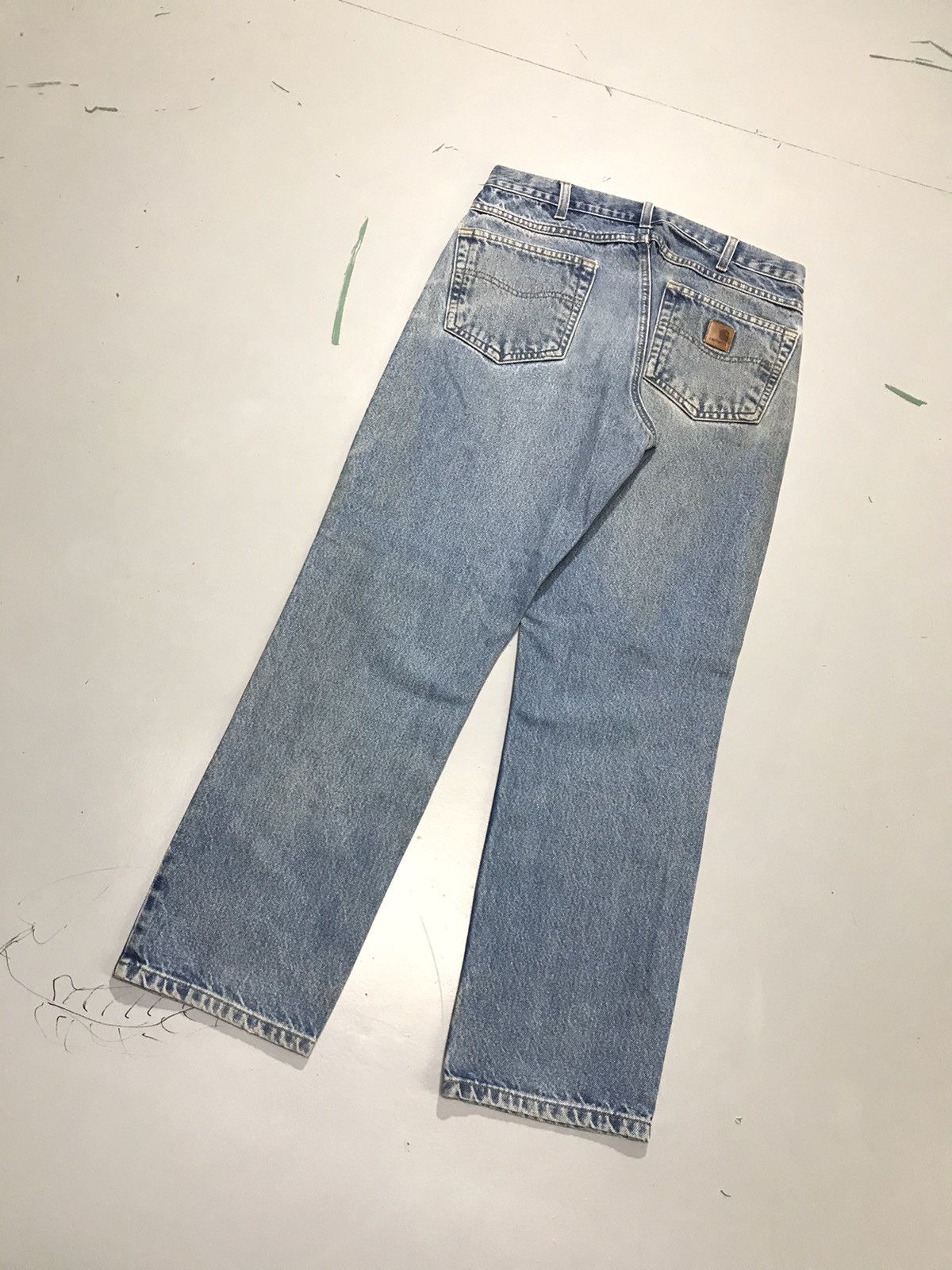 Carhartt Vintage Carhartt B18 DST denim Size US 32 / EU 48 - 7 Thumbnail