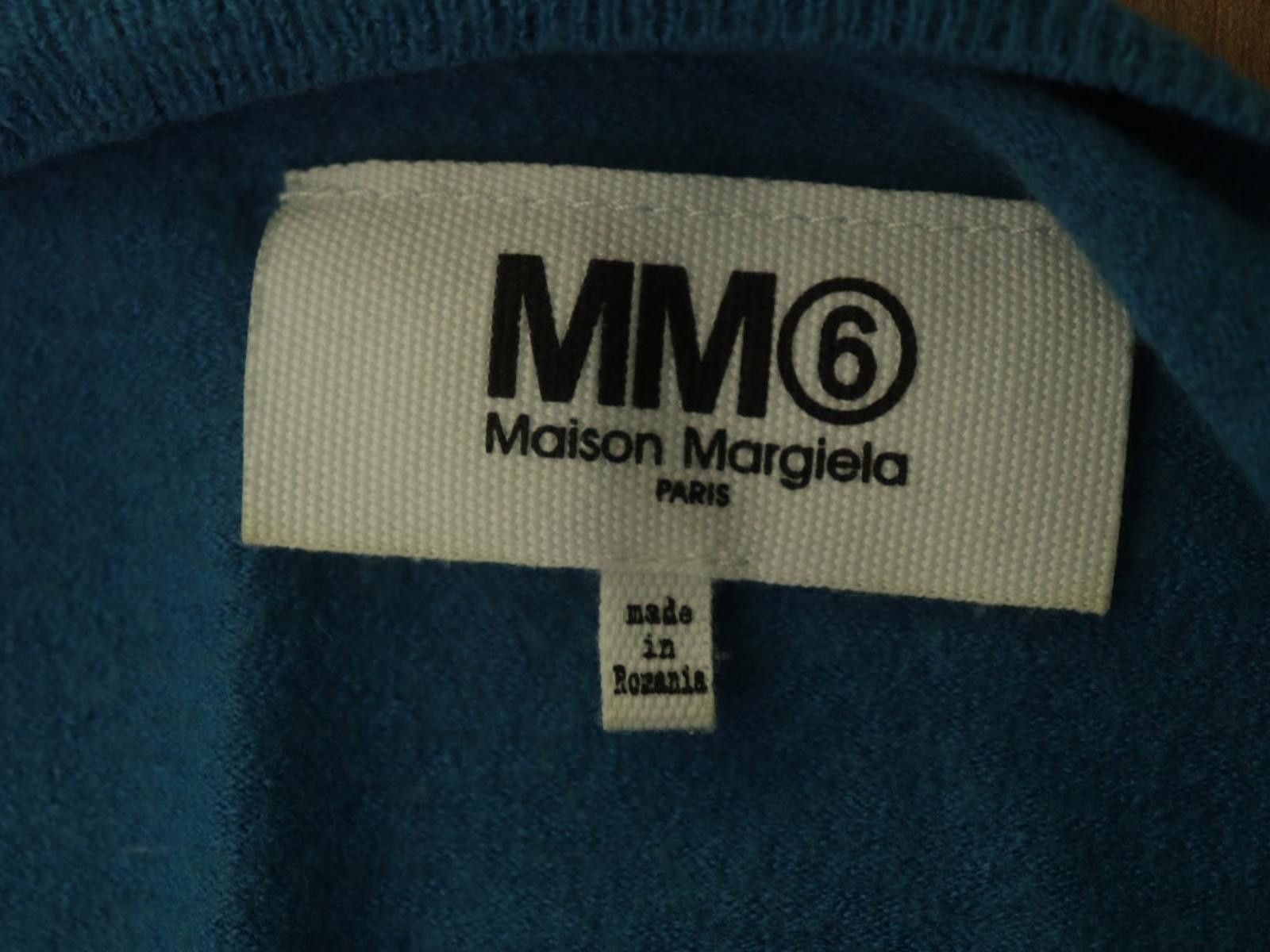 Maison Margiela MM6 Maison Margiela Blue Pullover Sweater Size L Size L / US 10 / IT 46 - 5 Thumbnail