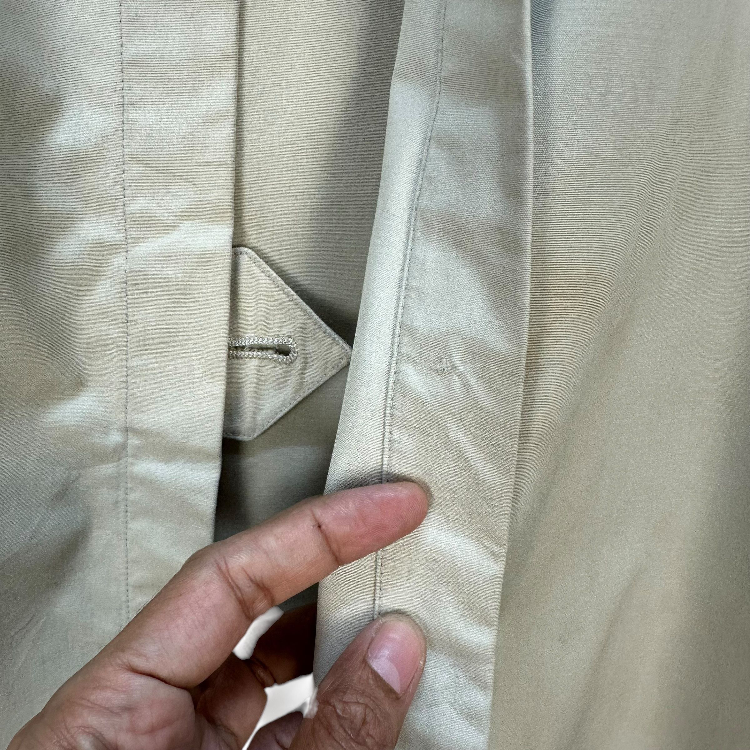 Burberry Vintage 90's BURBERRYS Double Breasted Trench Coat #A72-1755 Size L / US 10 / IT 46 - 16 Thumbnail