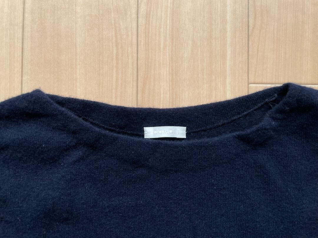 Comoli Boat Neck Wool Knit Size US L / EU 52-54 / 3 - 5 Thumbnail