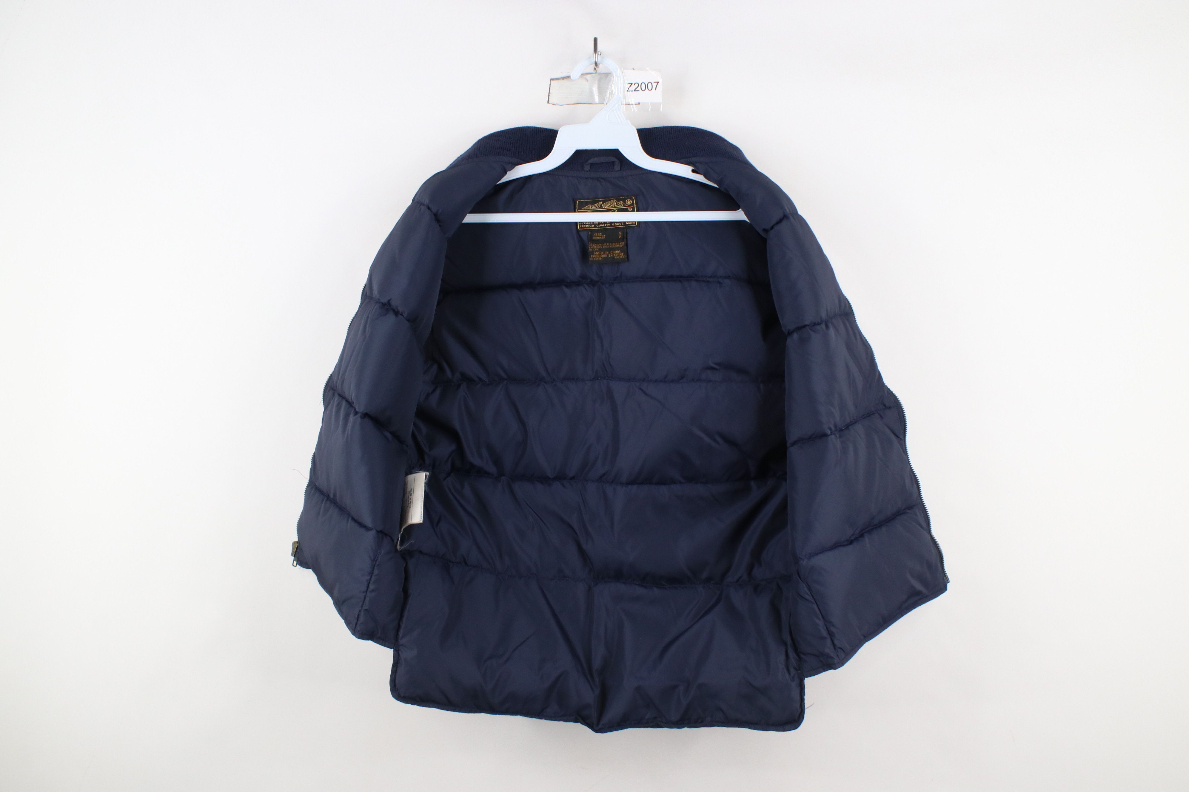 Eddie Bauer × Vintage Vintage 90s Eddie Bauer Duck Down Puffer Vest Jacket Blue Size US S / EU 44-46 / 1 - 8 Thumbnail
