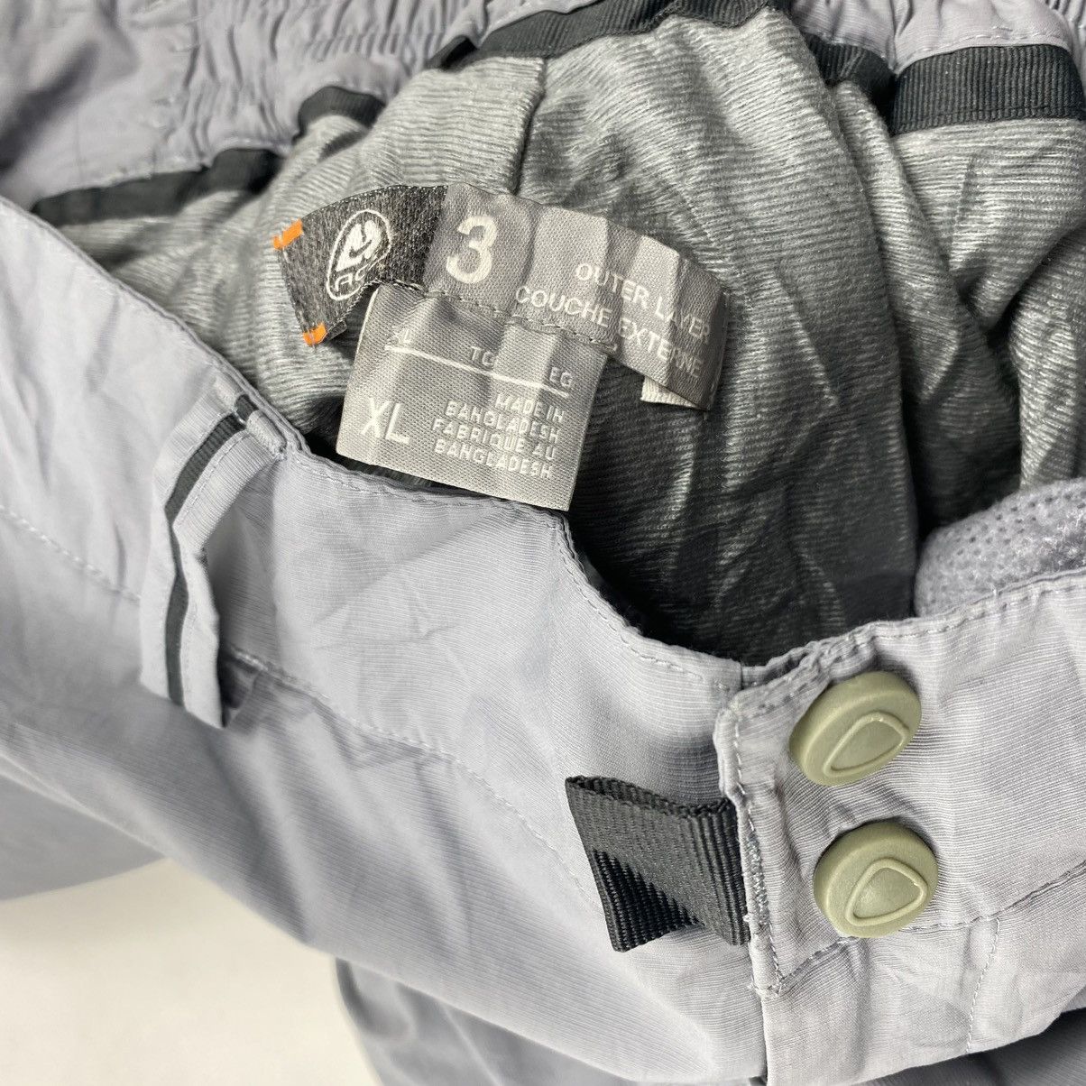 Nike ACG Crazy Nike ACG Baggy Drill Y2K Nylon Track pants Size US 34 / EU 50 - 8 Thumbnail