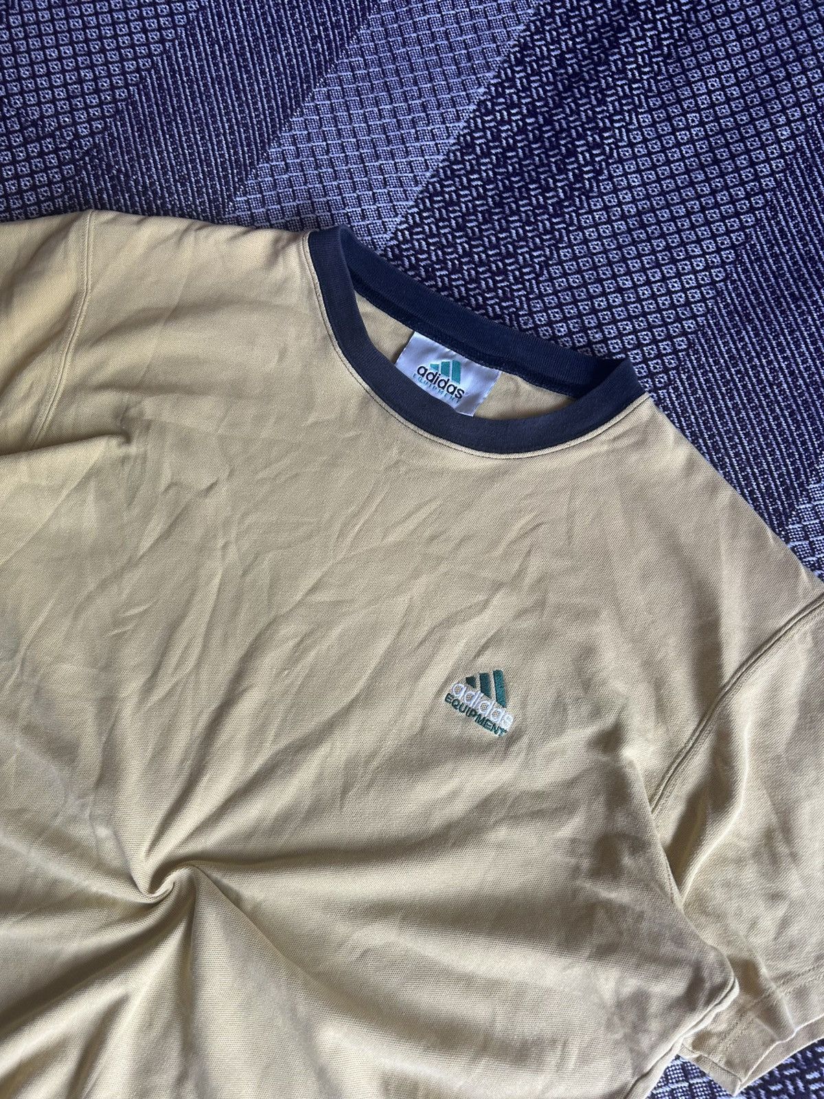 Adidas Adidas Equipment Basic T-shirt Small Logo Size M Sportswear Size US M / EU 48-50 / 2 - 3 Thumbnail