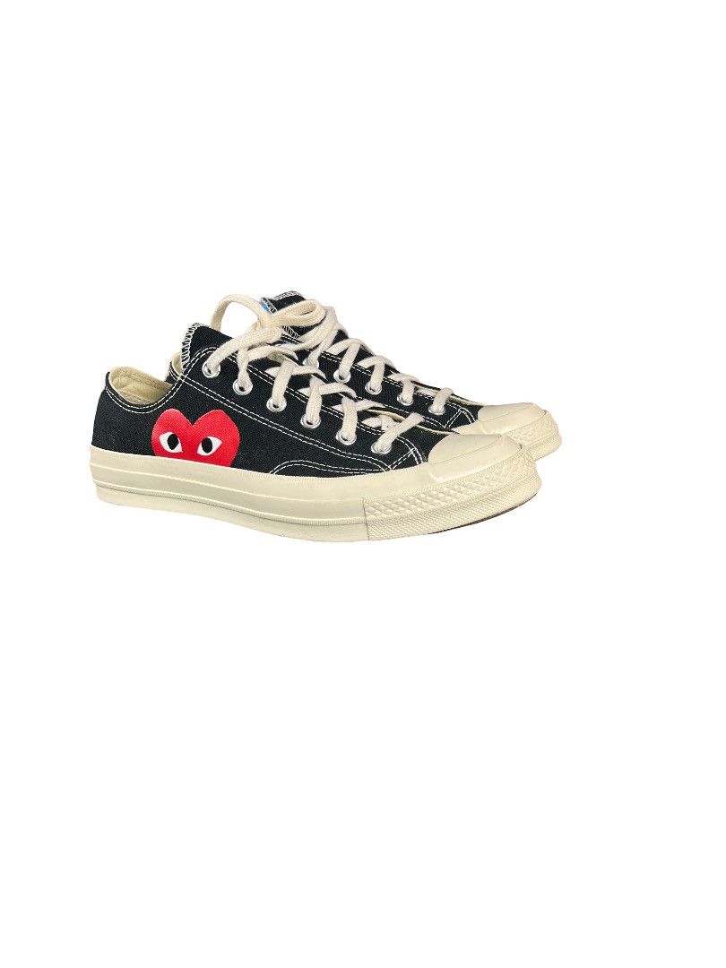 Comme des Garcons CDG PLAY x Converse Low – Black / Red Heart – Size 8 Size US 8 / EU 41 - 10 Thumbnail