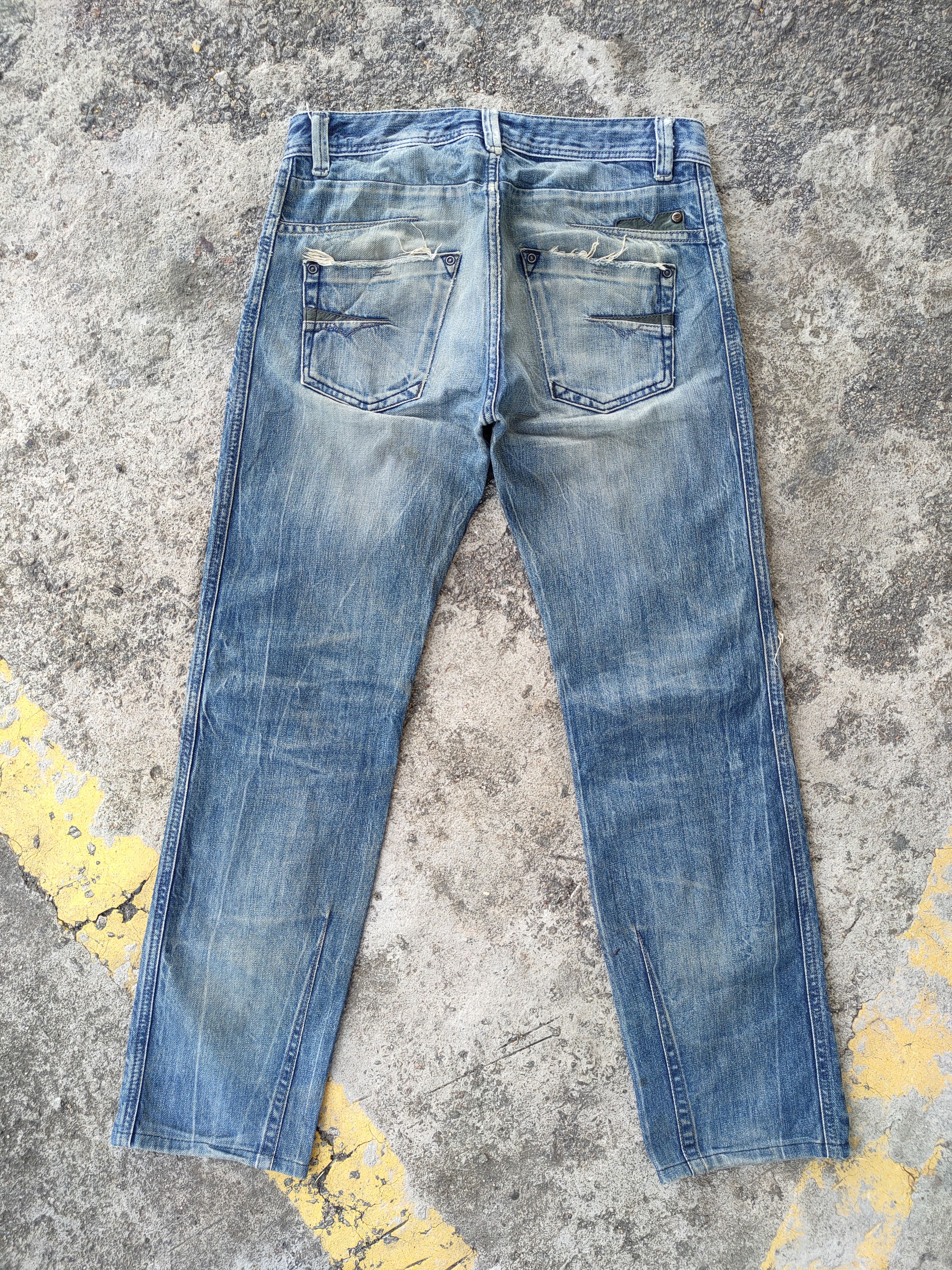 Diesel vintage Diesel rusty distressed jeans denim pants Size US 31 - 1 Thumbnail