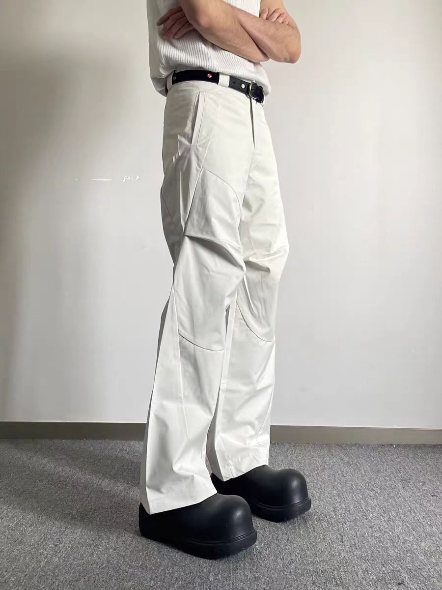 Japanese Brand × Vintage High Street Wide Leg Loose Thin Casual Pants Size US 34 / EU 50 - 3 Thumbnail