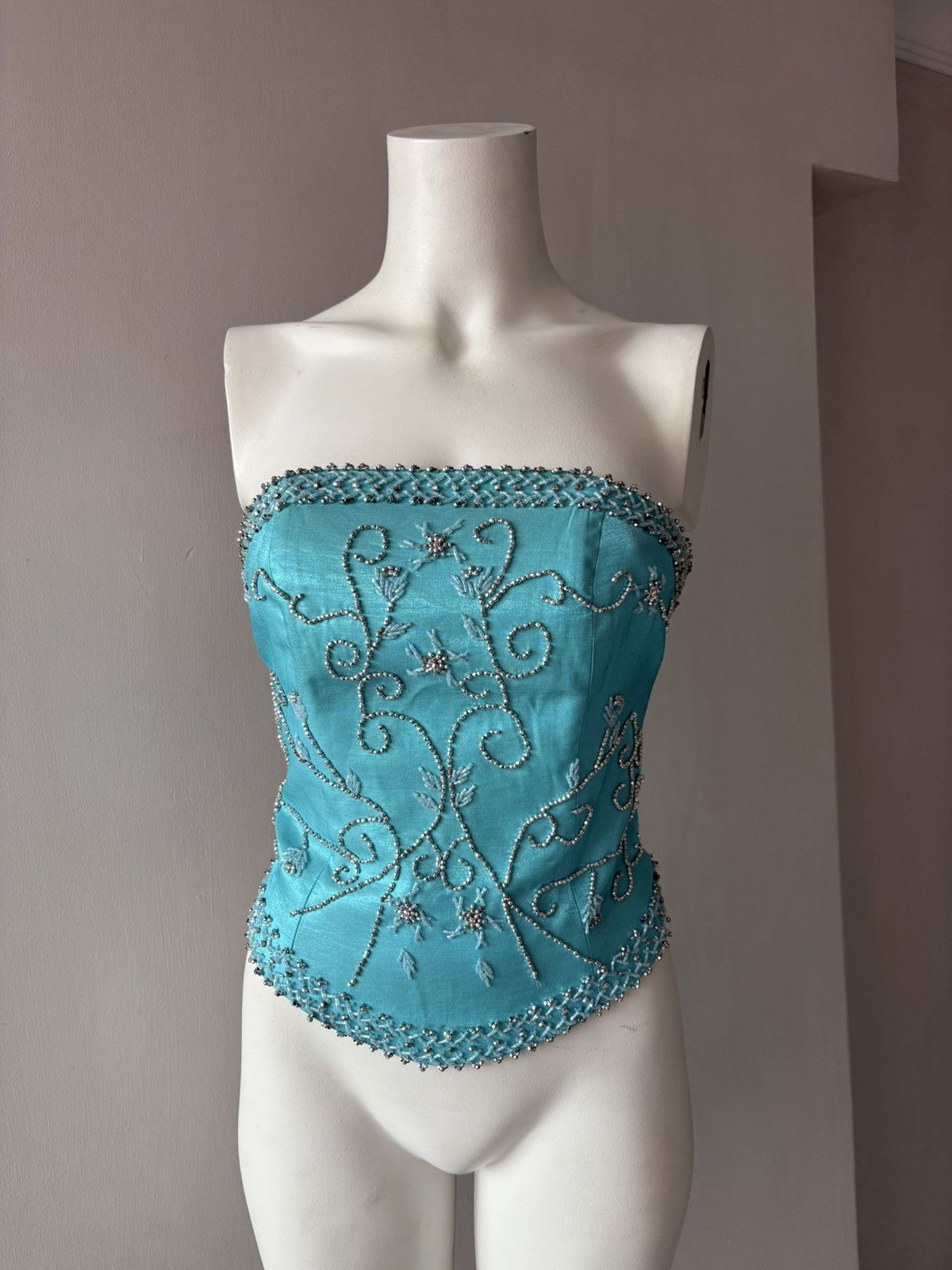 Vintage Vintagw bustier Size M / US 6-8 / IT 42-44 - 19 Thumbnail