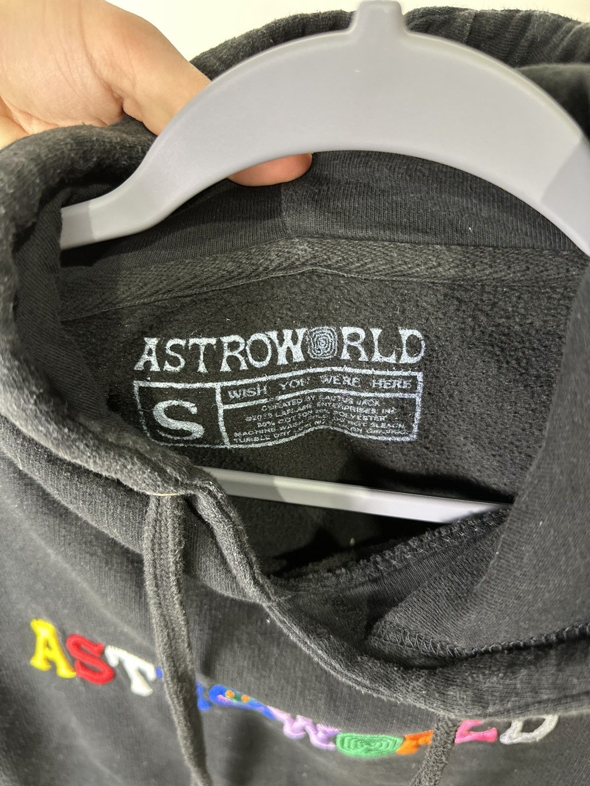 Travis Scott Travis scott astroworld hoodie black Size US S / EU 44-46 / 1 - 3 Thumbnail