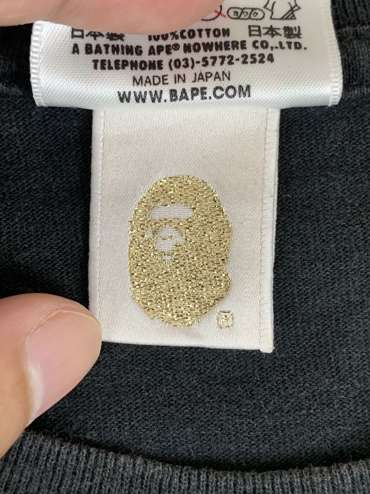 Bape A Bathing Ape Big Ape Head Tshirt Size US M / EU 48-50 / 2 - 7 Thumbnail